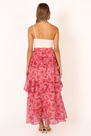 Petal and Pup USA BOTTOMS Blaise Frill Skirt - Pink