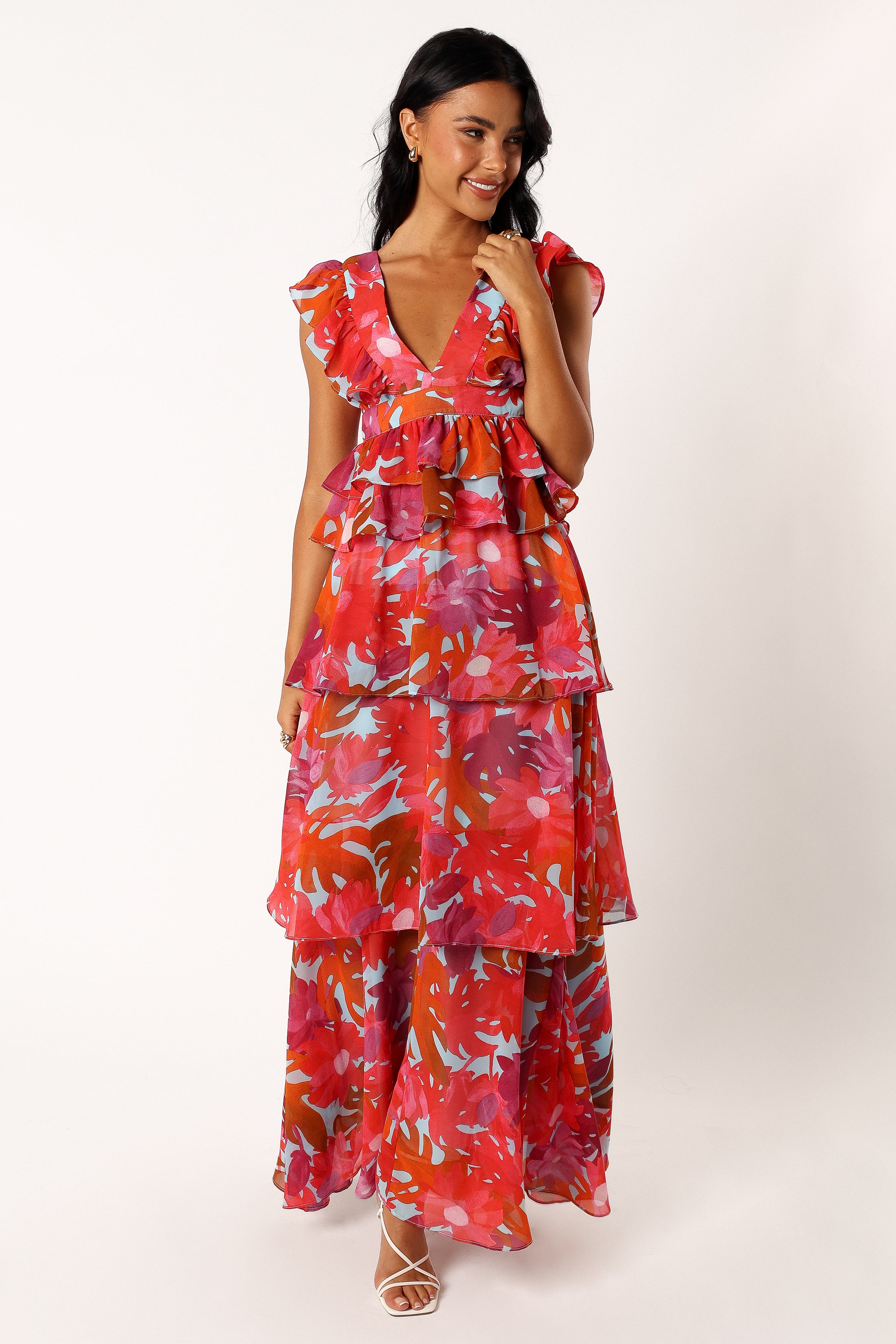 Petal and Pup USA BOTTOMS Blaise Frill Skirt - Pink Azalea