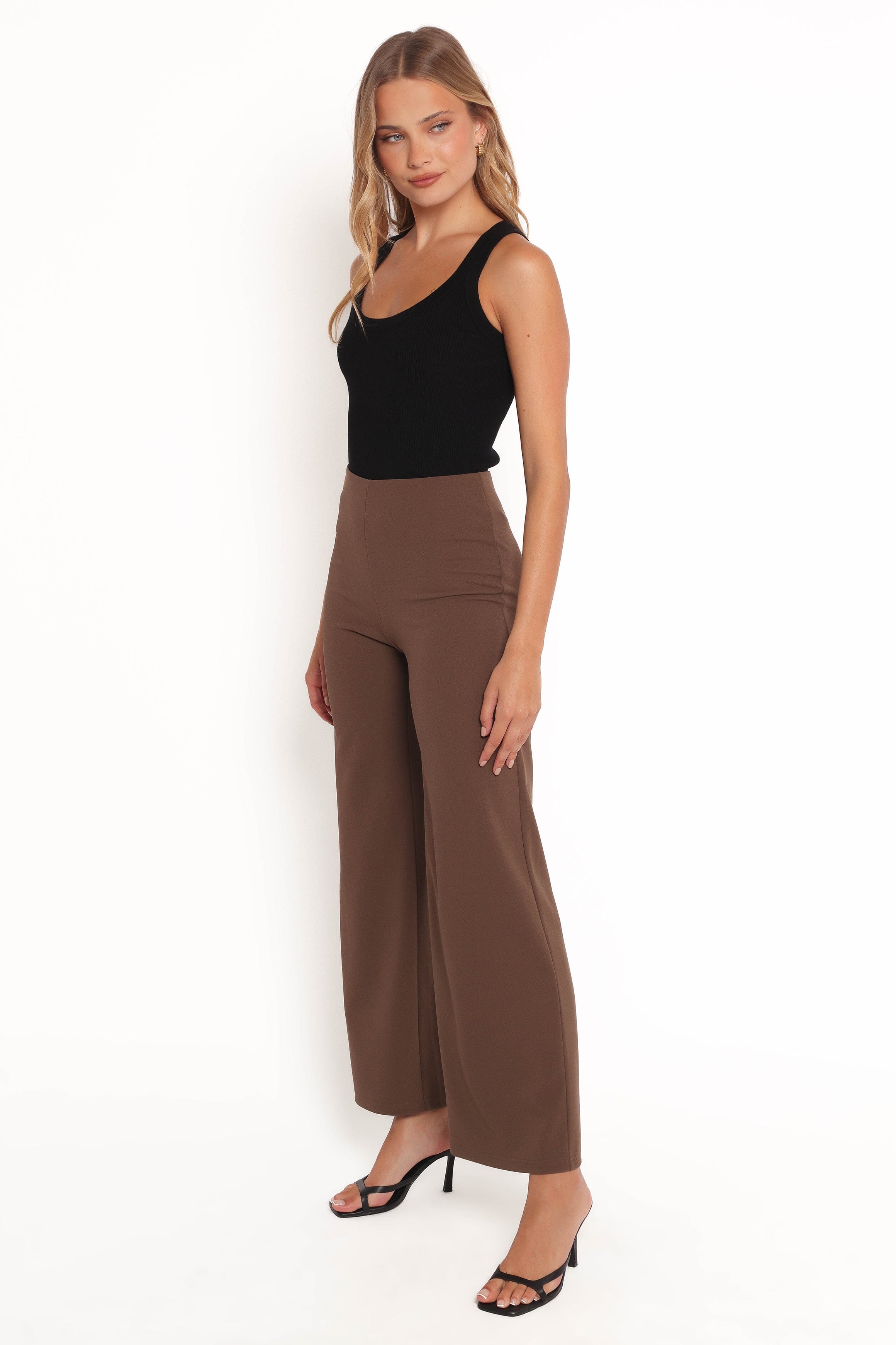 Petal and Pup USA BOTTOMS Colette Pants - Brown