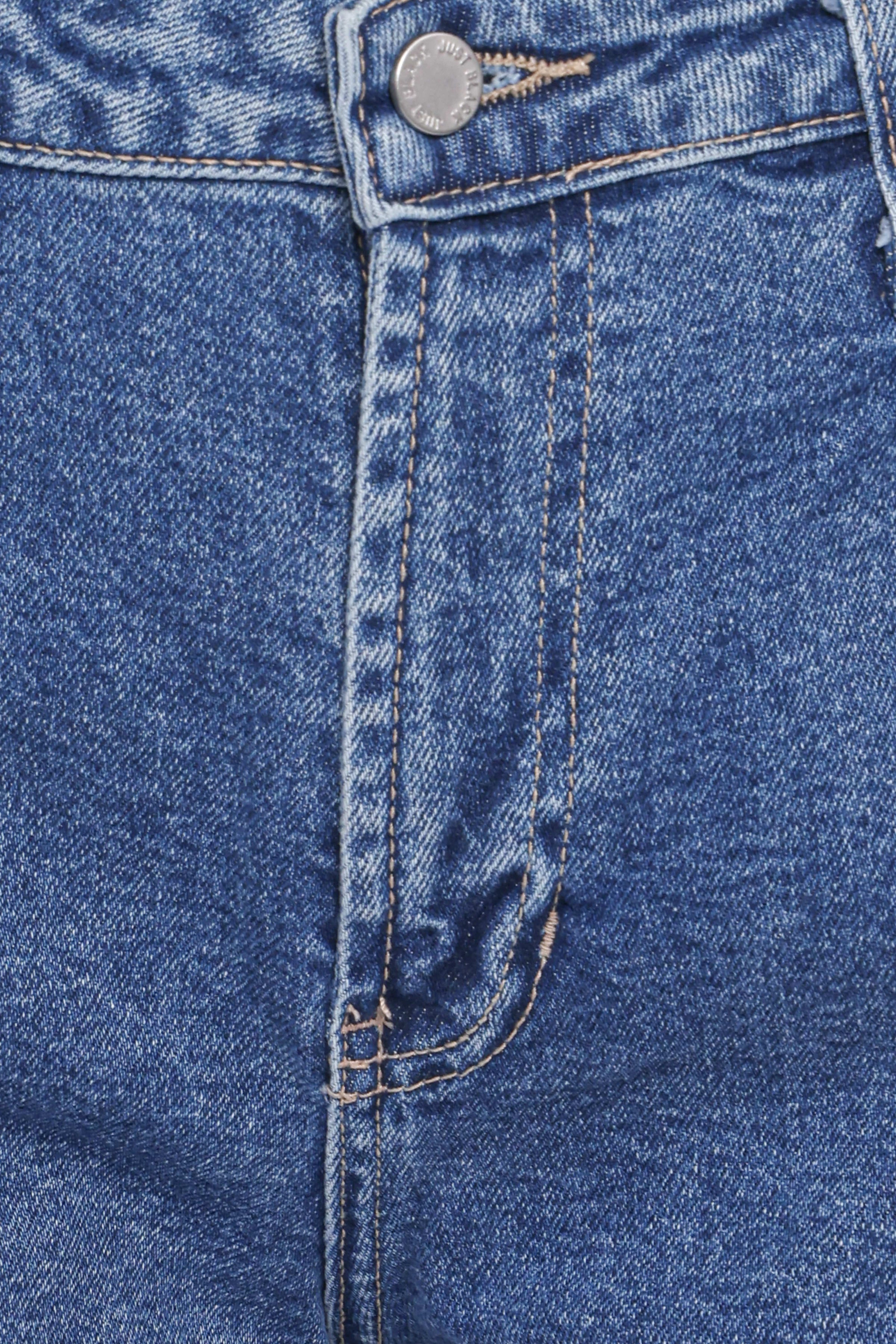 Petal and Pup USA BOTTOMS Cosima Stretch Arc Barrel Jean - Medium Wash