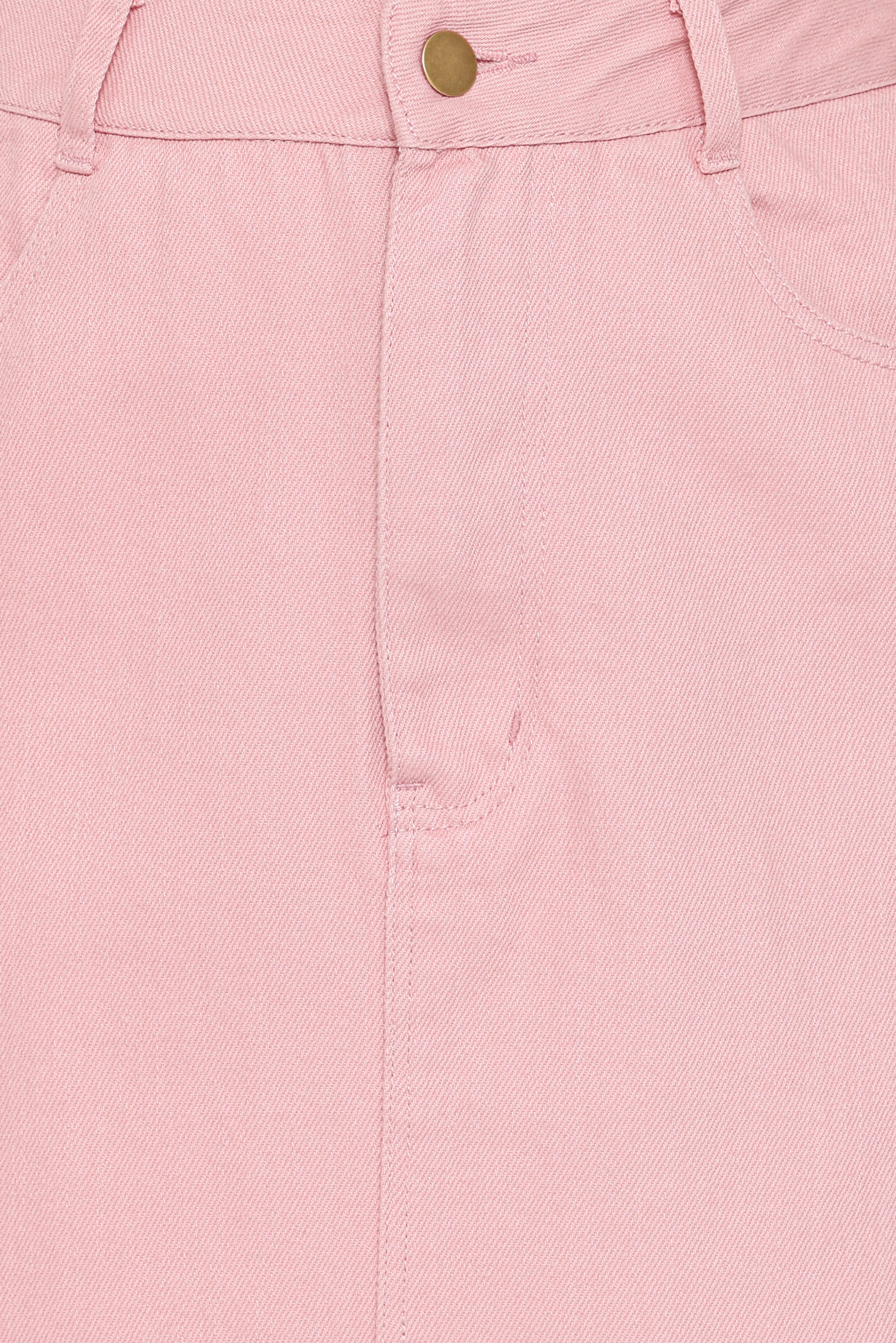 Dana Denim Midi Skirt - Dusty Pink | Petal & Pup USA