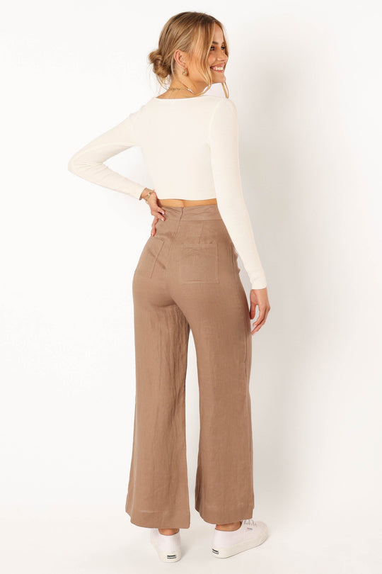 Devlin Pant Mocha Petal & Pup USA