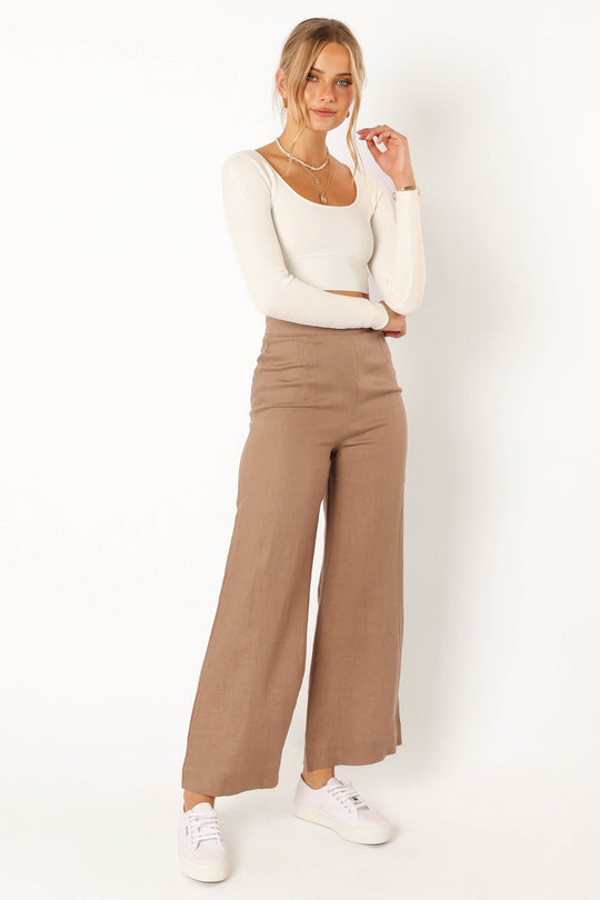 Devlin Pant Mocha Petal & Pup USA