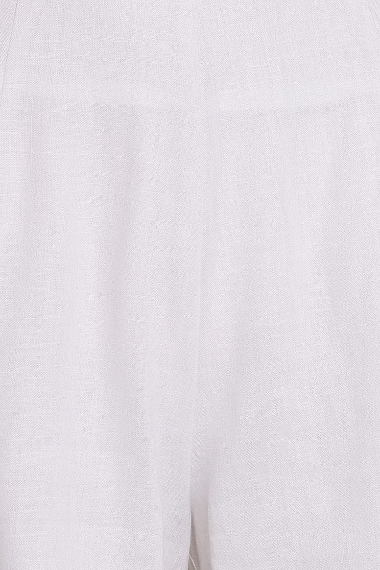 Petal and Pup USA BOTTOMS Donna Shorts - White