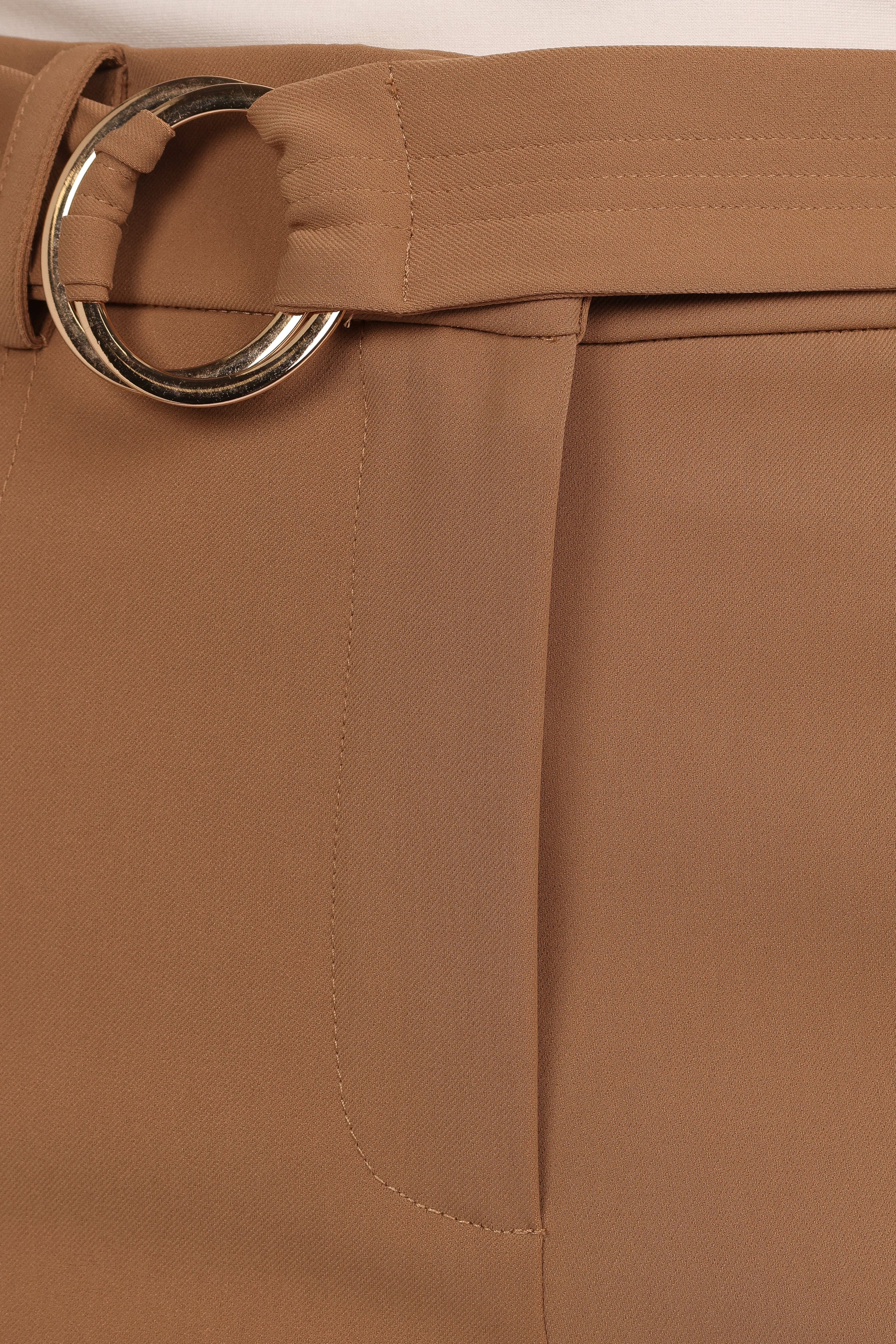 Petal and Pup USA BOTTOMS Elaine Belted Pant - Mocha (Hold for Rack)