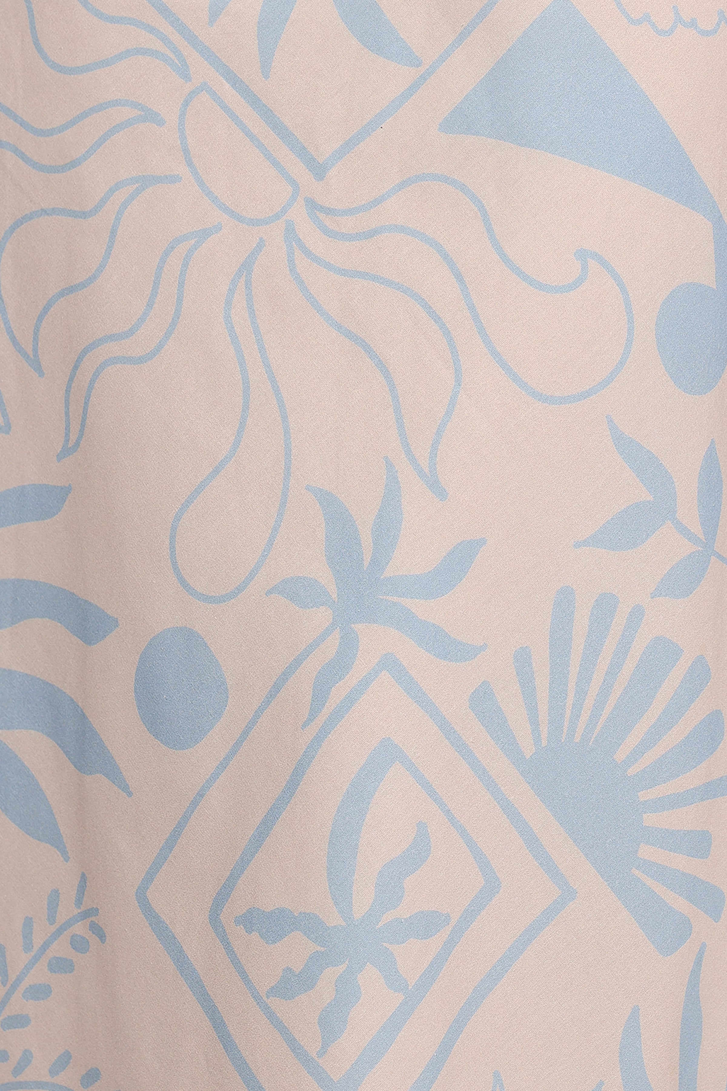 Petal and Pup USA BOTTOMS Elena Maxi Skirt - Blue Soleil