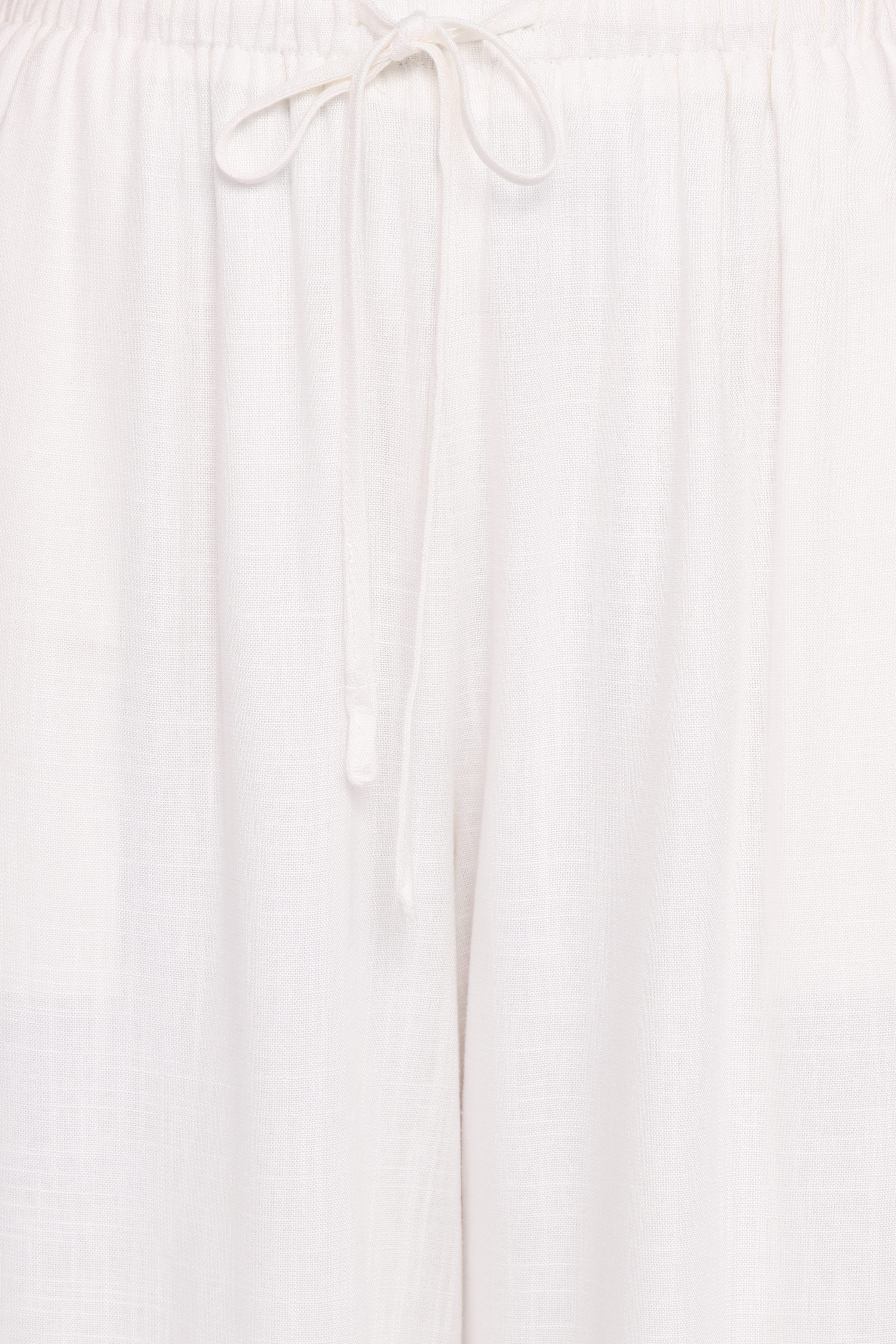 Petal and Pup USA BOTTOMS Elowen Wide Leg Pants - White