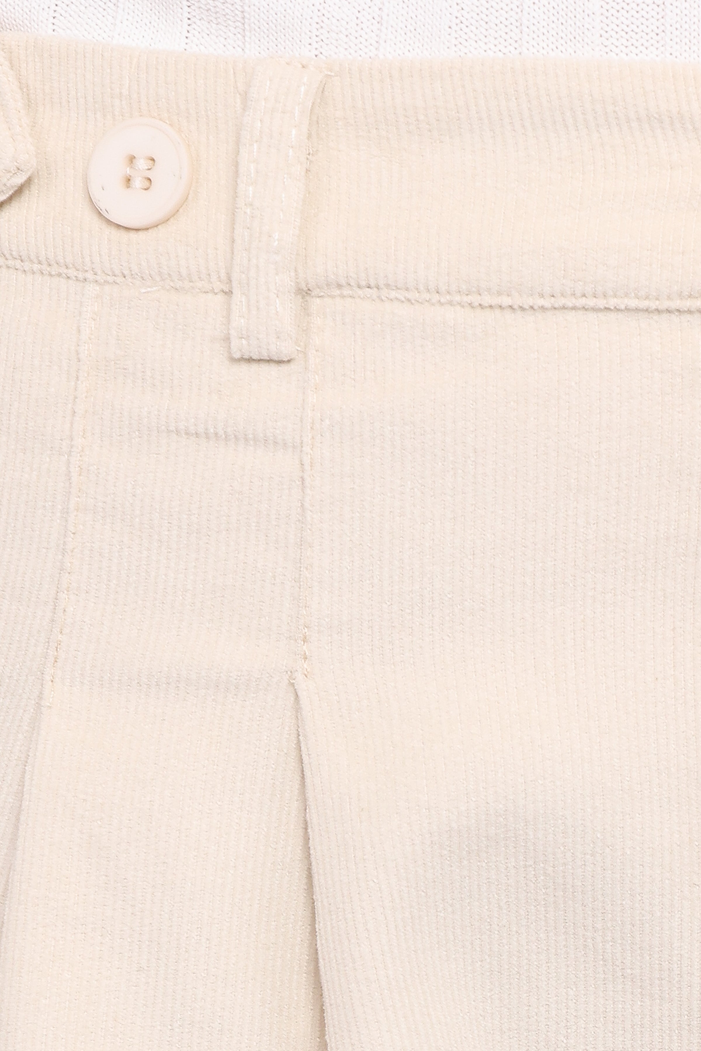 Petal and Pup USA BOTTOMS Faelan Wide Leg Cord Pants - Beige