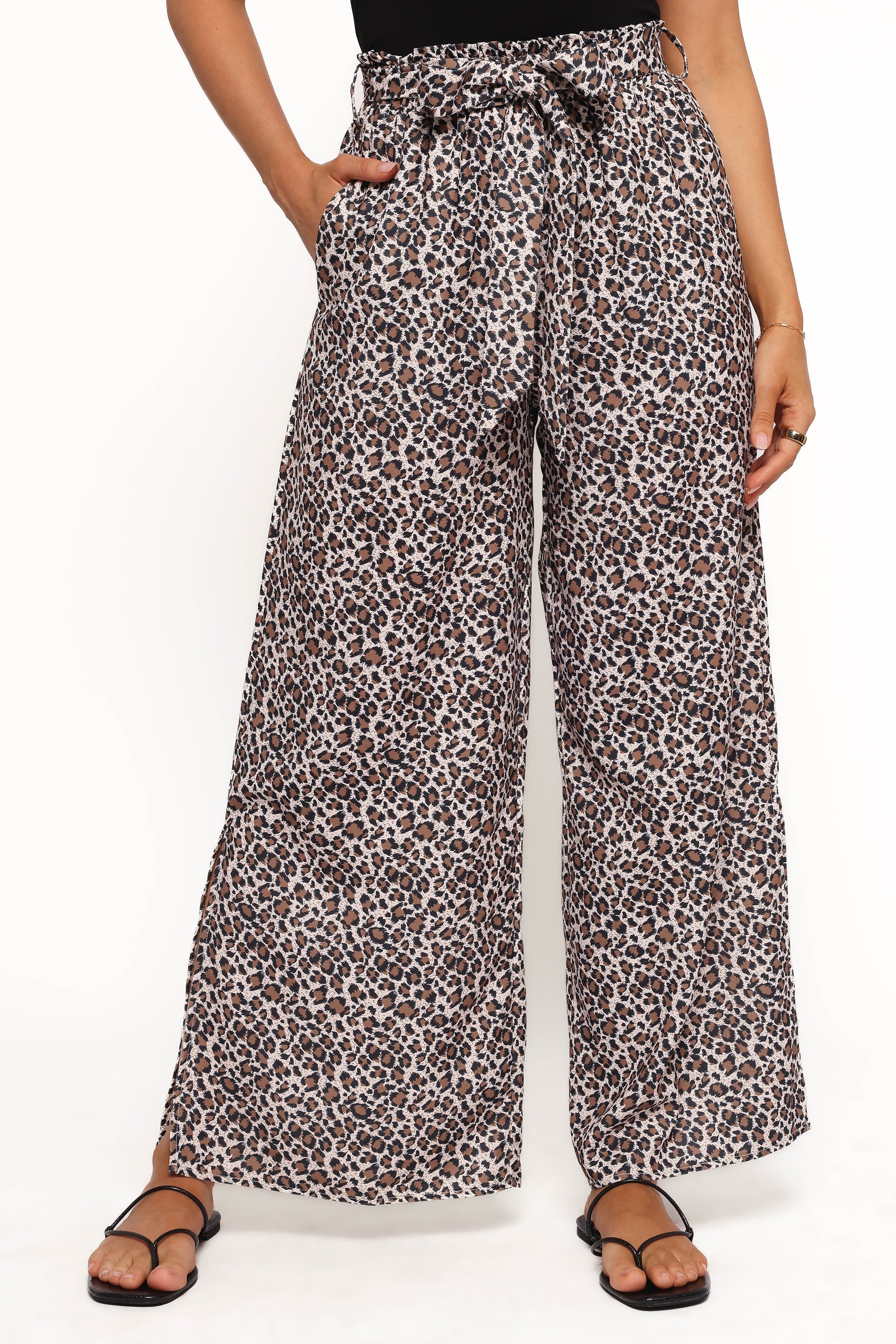 Petal and Pup USA BOTTOMS Florencia Pant - Leopard