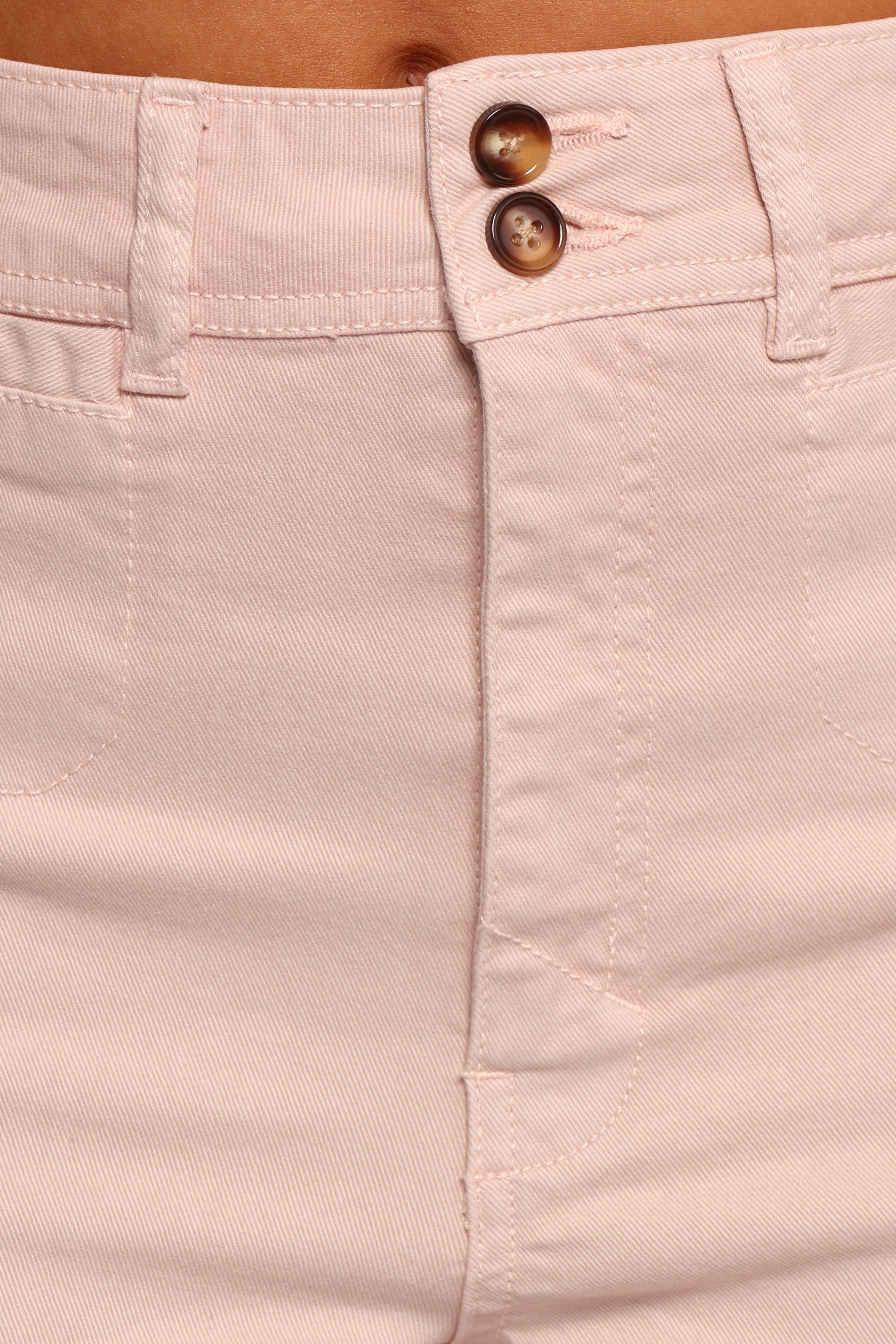 Petal and Pup USA BOTTOMS Gemma Cropped Wide Leg Jeans - Sepia Rose