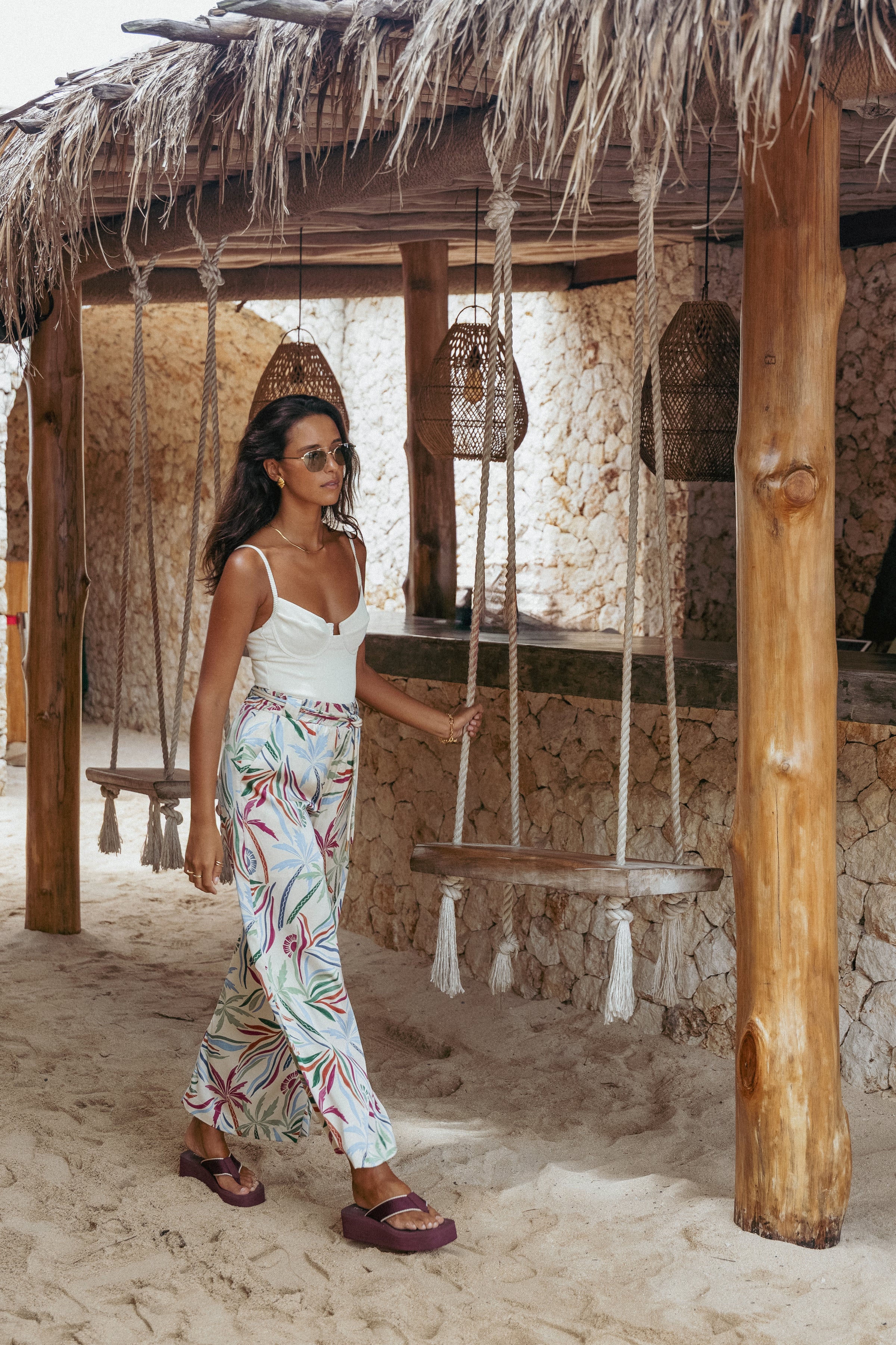 Petal and Pup USA BOTTOMS Illoura Pant - Tahitian Tide