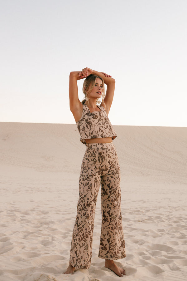 Petal and Pup USA BOTTOMS Irina Pant - Wild Orchid