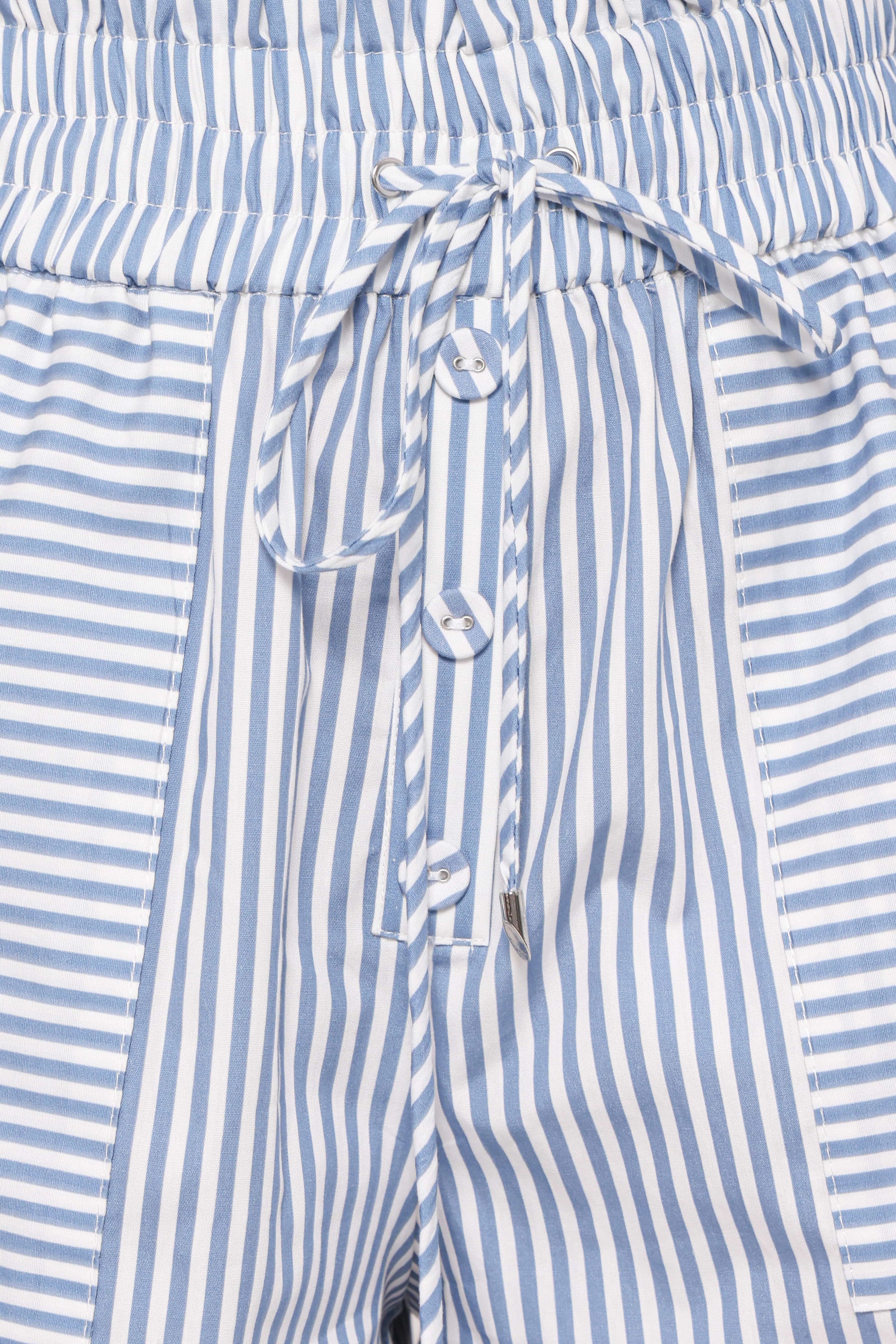 Petal and Pup USA BOTTOMS Jackson Boxer Short - Blue Stripe