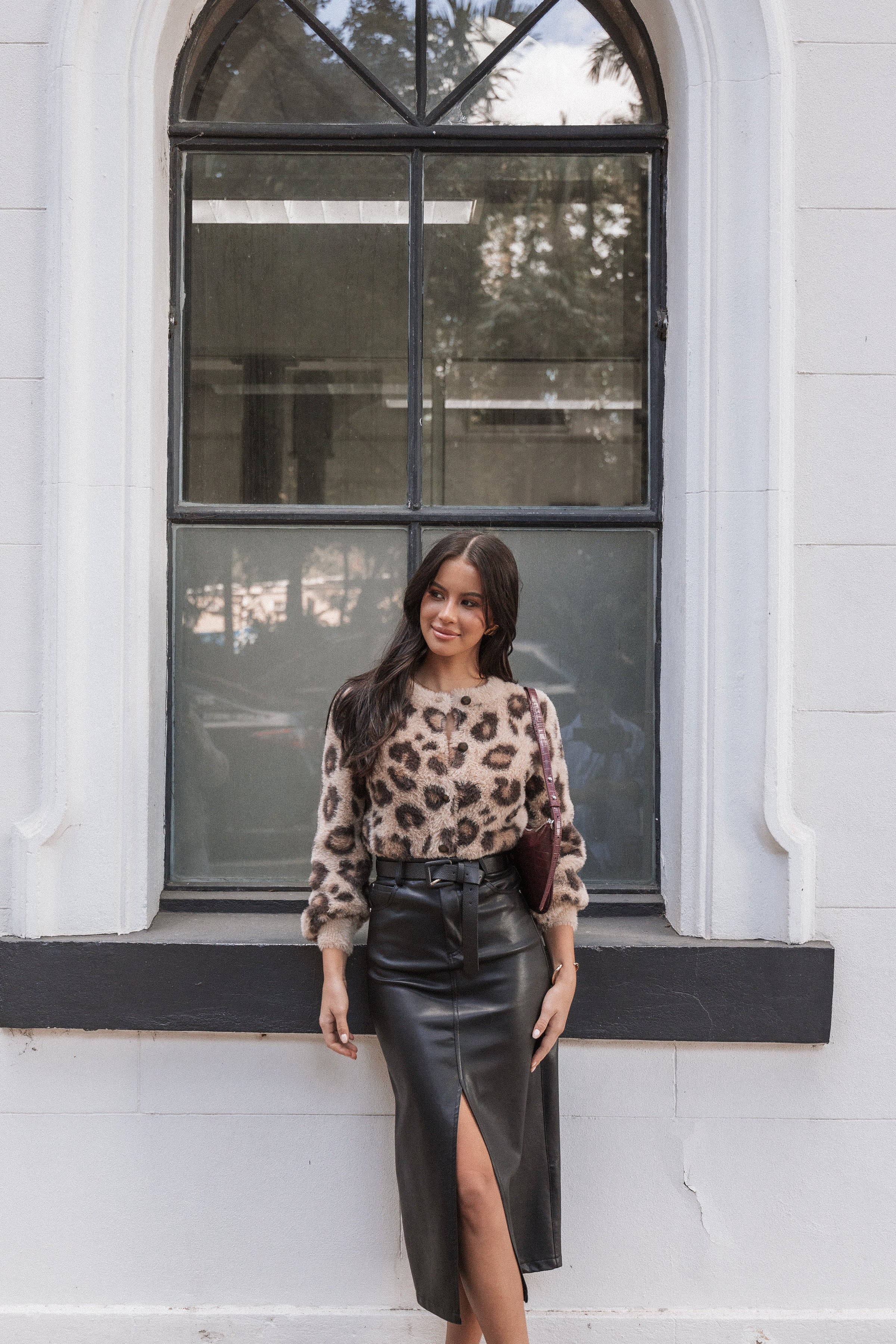 Petal and Pup USA BOTTOMS Jasmyn Midi Skirt - Black