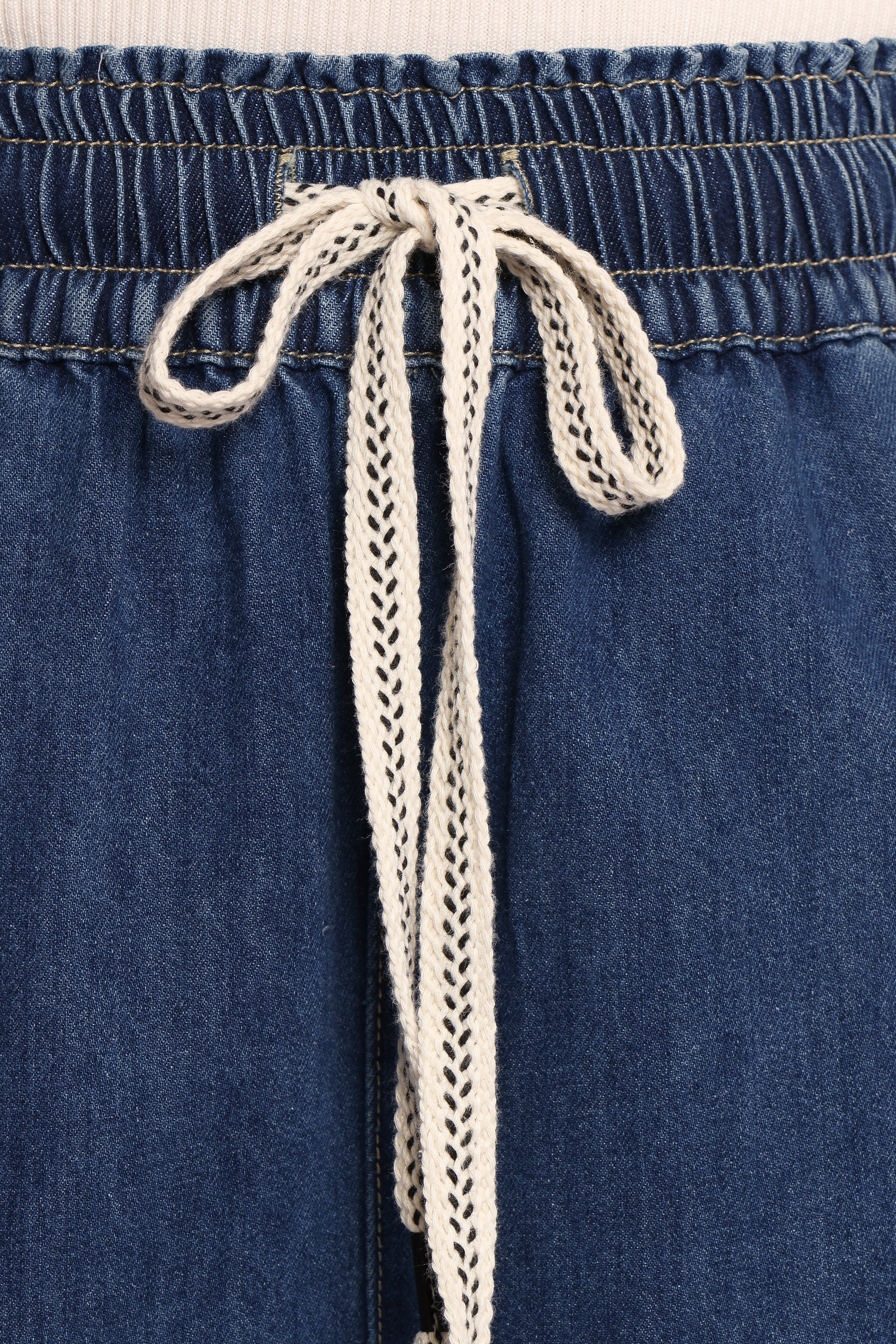 Petal and Pup USA BOTTOMS Jenni Wide Leg Pant - Denim