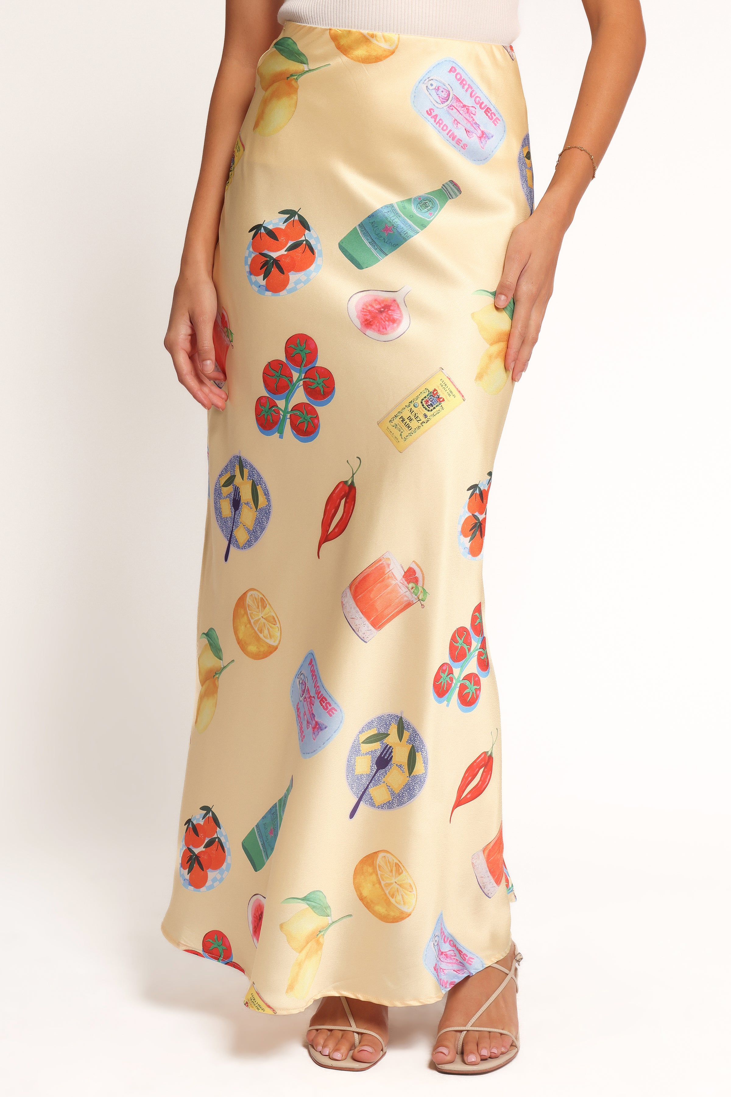 Petal and Pup USA BOTTOMS Kinsey Maxi Skirt - Yellow