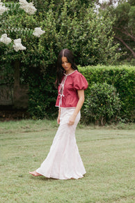 Petal and Pup USA BOTTOMS Larina Maxi Skirt - Pink