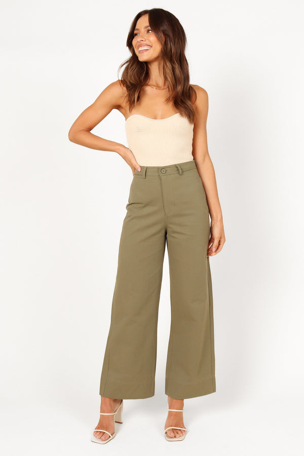 Petal and Pup USA BOTTOMS Lawrence Pant - Olive Green