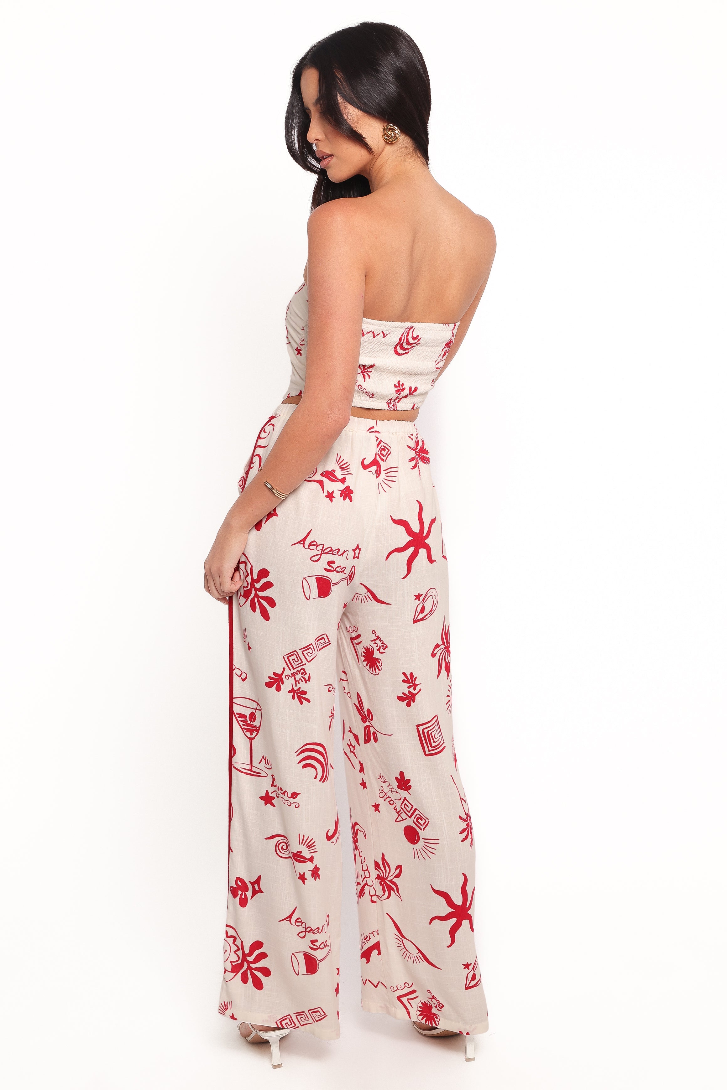 Petal and Pup USA BOTTOMS Malta Pant - Red