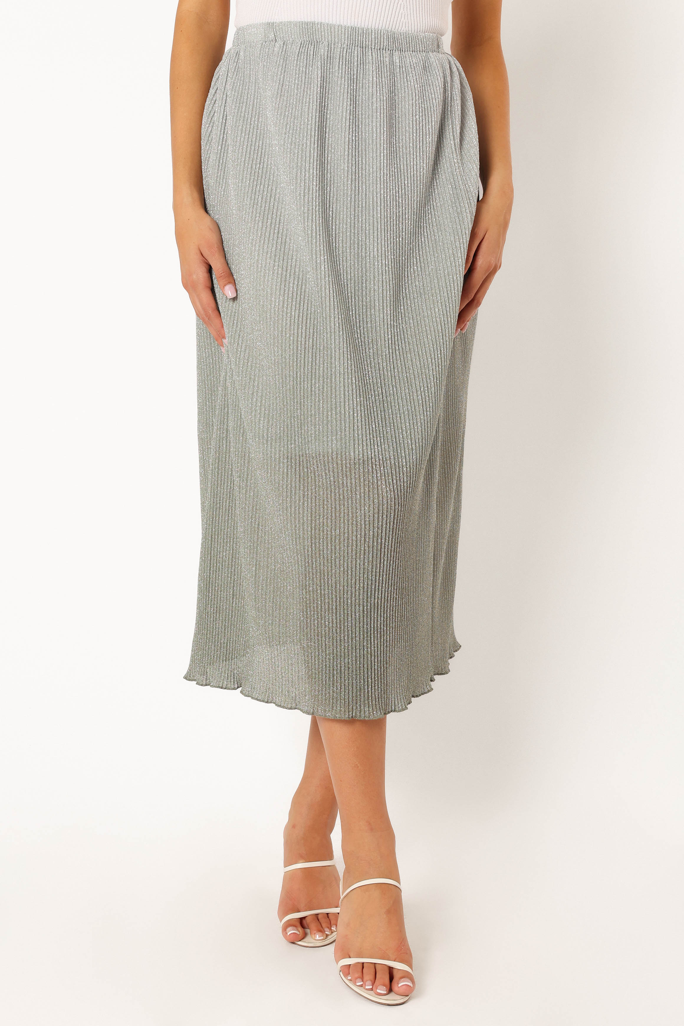 Petal and Pup USA BOTTOMS Margurita Gradient Midi Skirt - Aqua