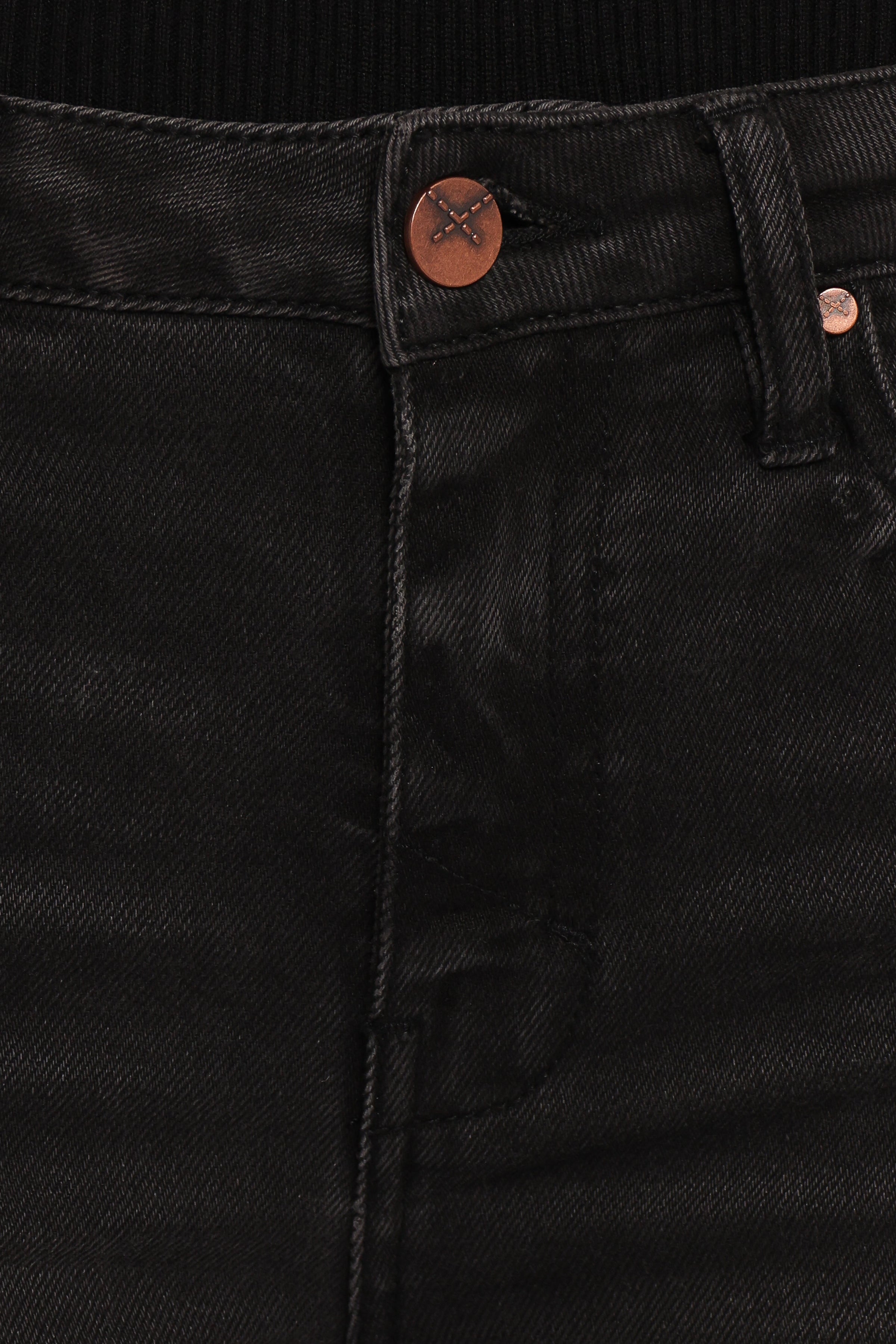 Petal and Pup USA BOTTOMS Marlow Mid Rise Crop Flare Jeans - Psych