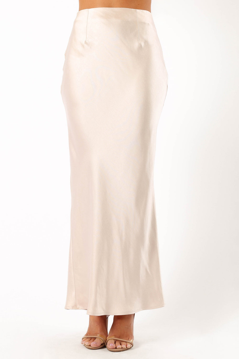 Petal and Pup USA BOTTOMS Melrose Maxi Skirt - Champagne