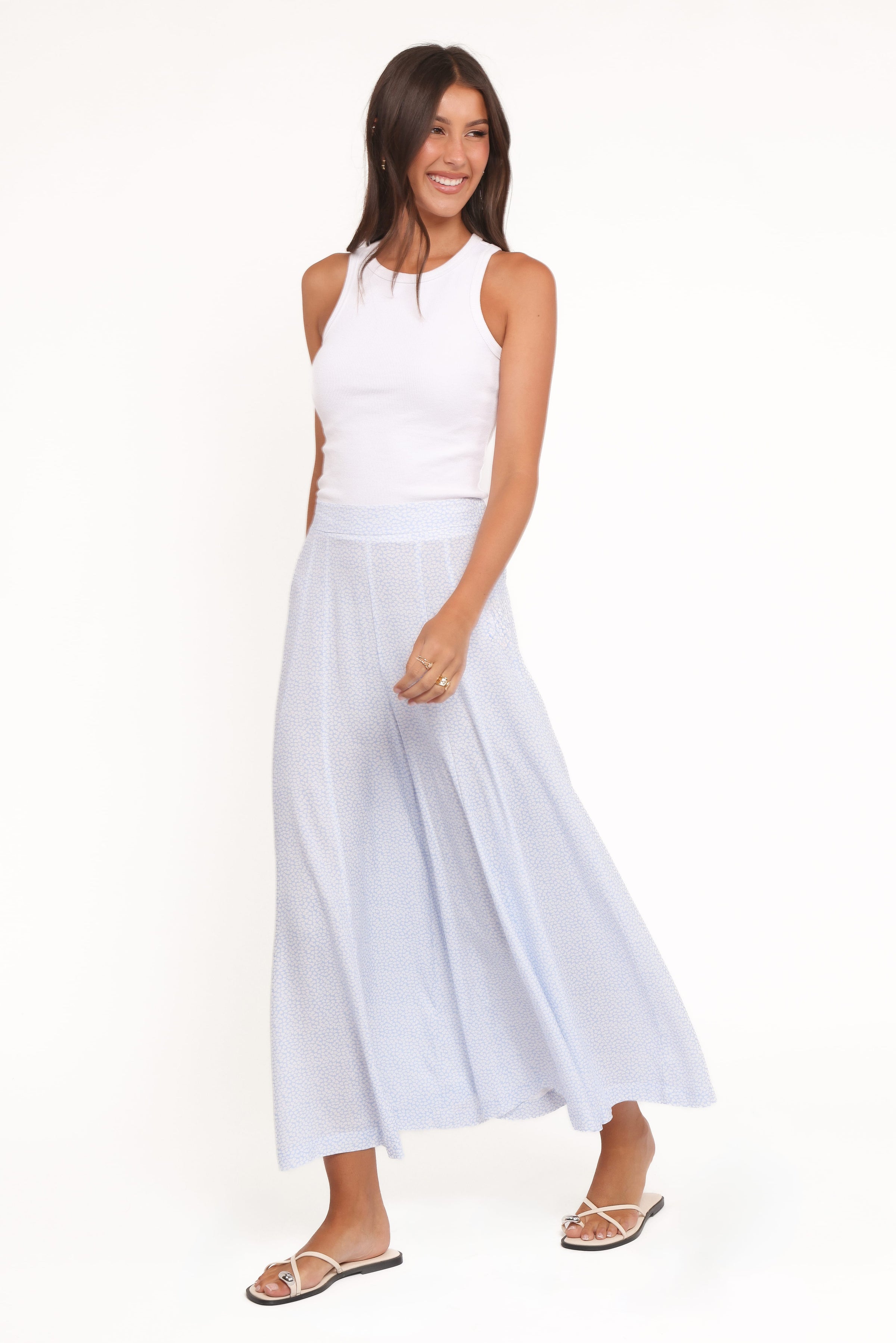 Petal and Pup USA BOTTOMS Neveah Pant - Light Blue