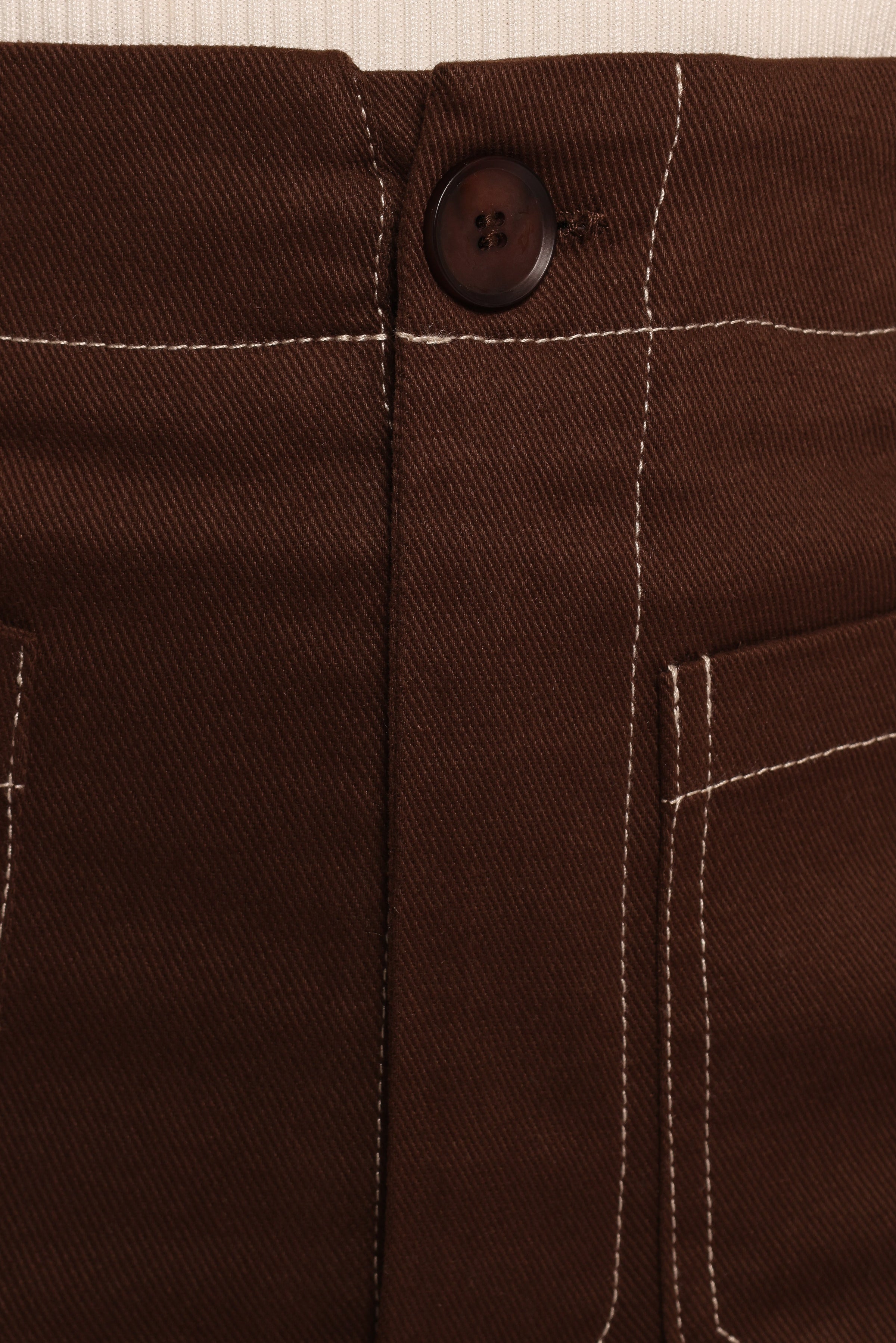 Petal and Pup USA BOTTOMS Nikko Midi Skirt - Chocolate Brown