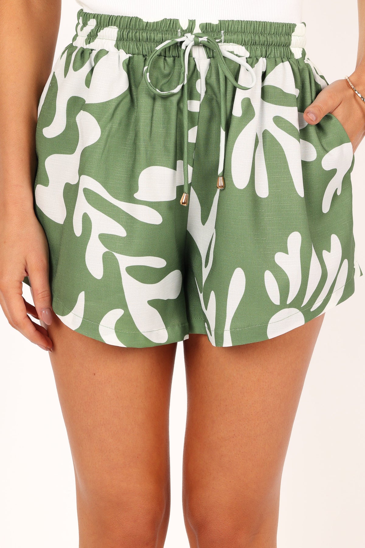 Petal and Pup USA BOTTOMS Payton Shorts - Khaki