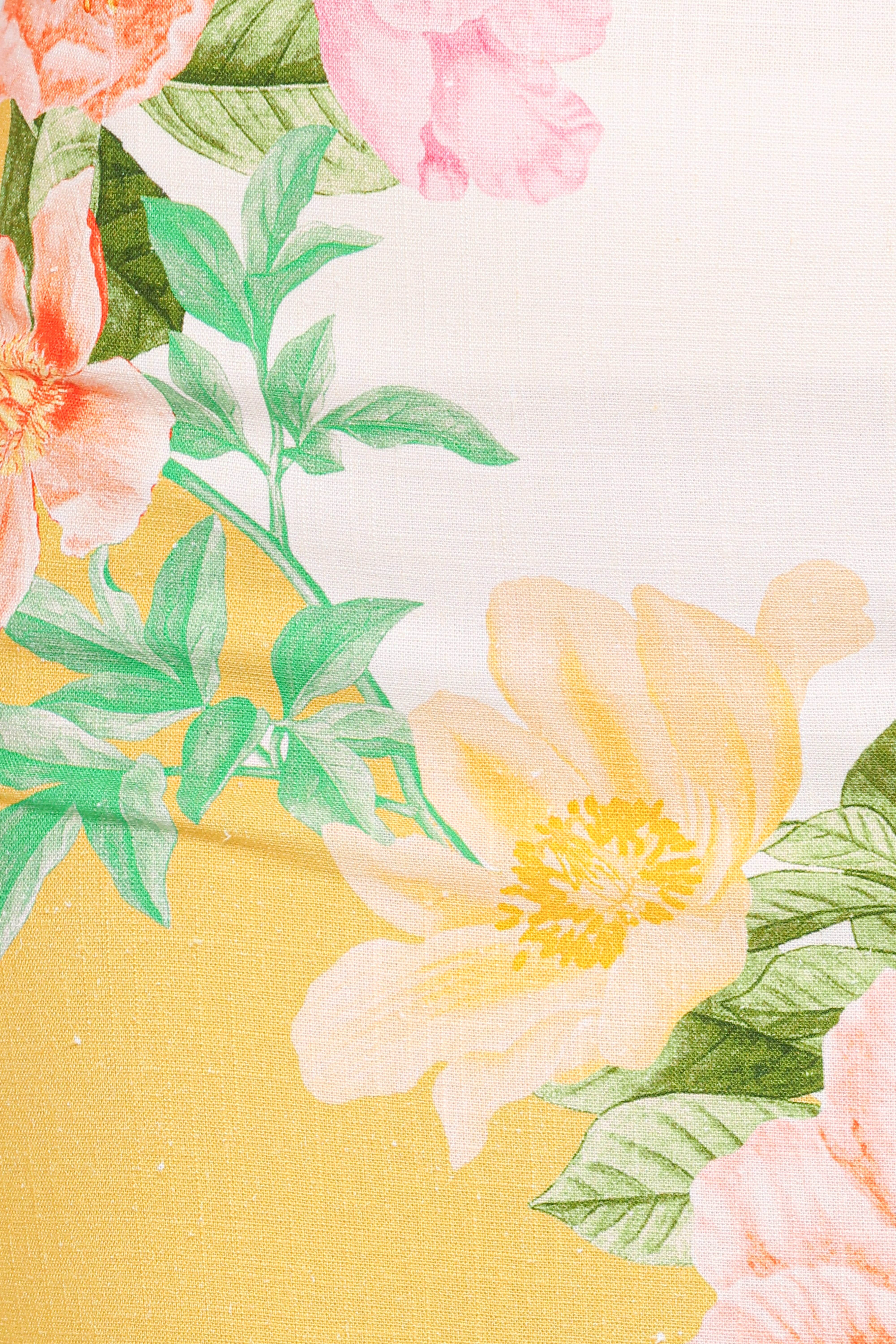 Peta Maxi Skirt - Yellow Poppy | Petal & Pup USA