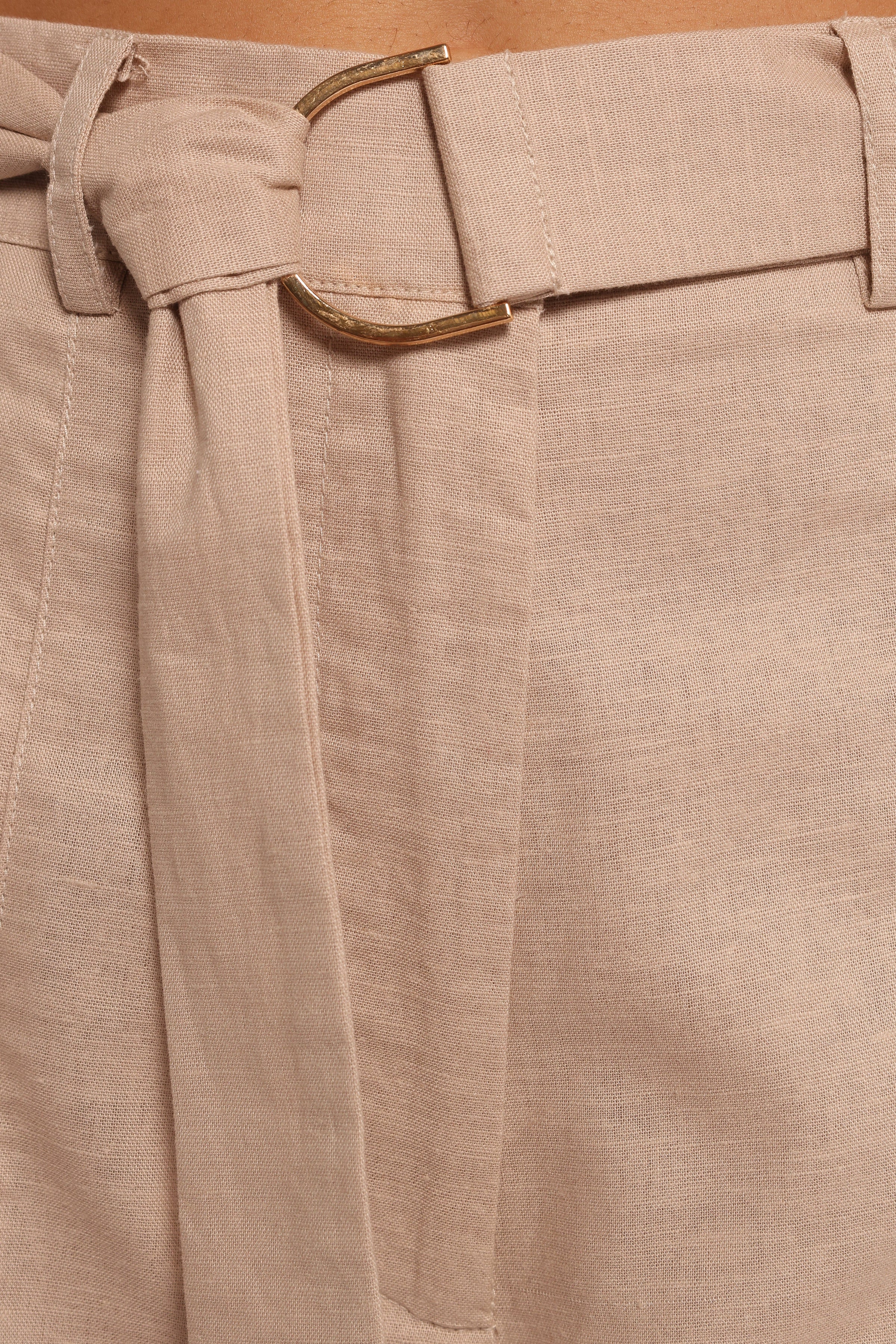 Petal and Pup USA BOTTOMS Sadie Wide Leg Pant - Oatmeal (Hold for Rack)
