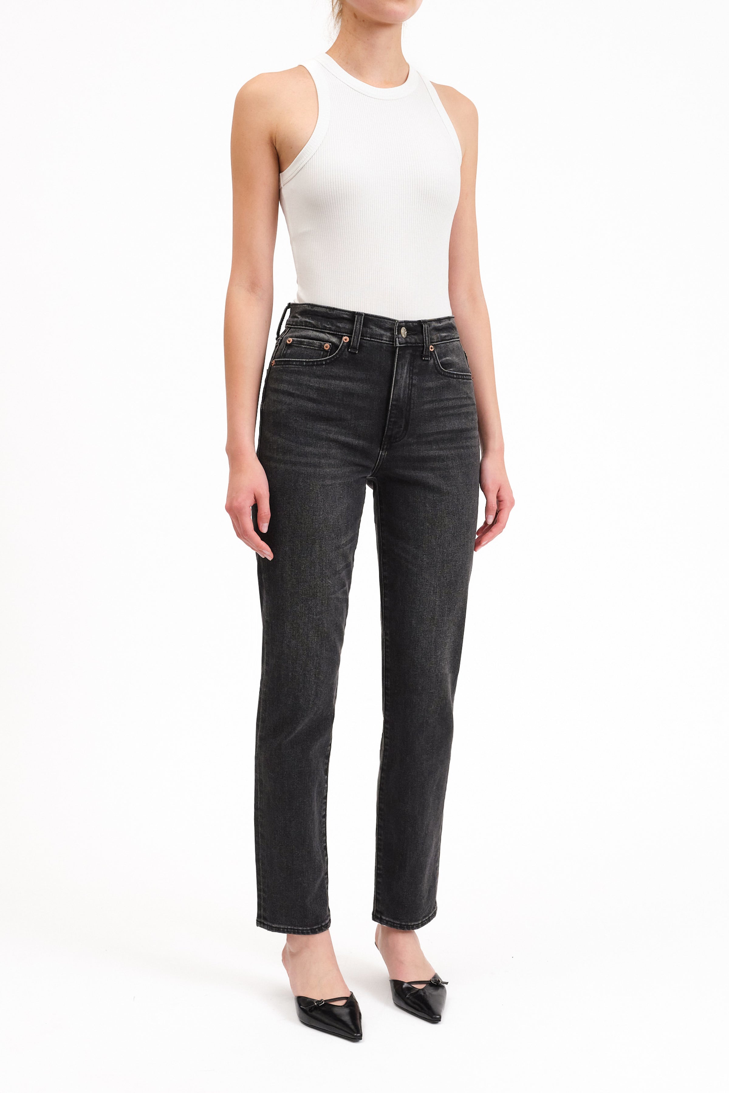 Petal and Pup USA BOTTOMS Smarty Pants Slim Jean - Last Night