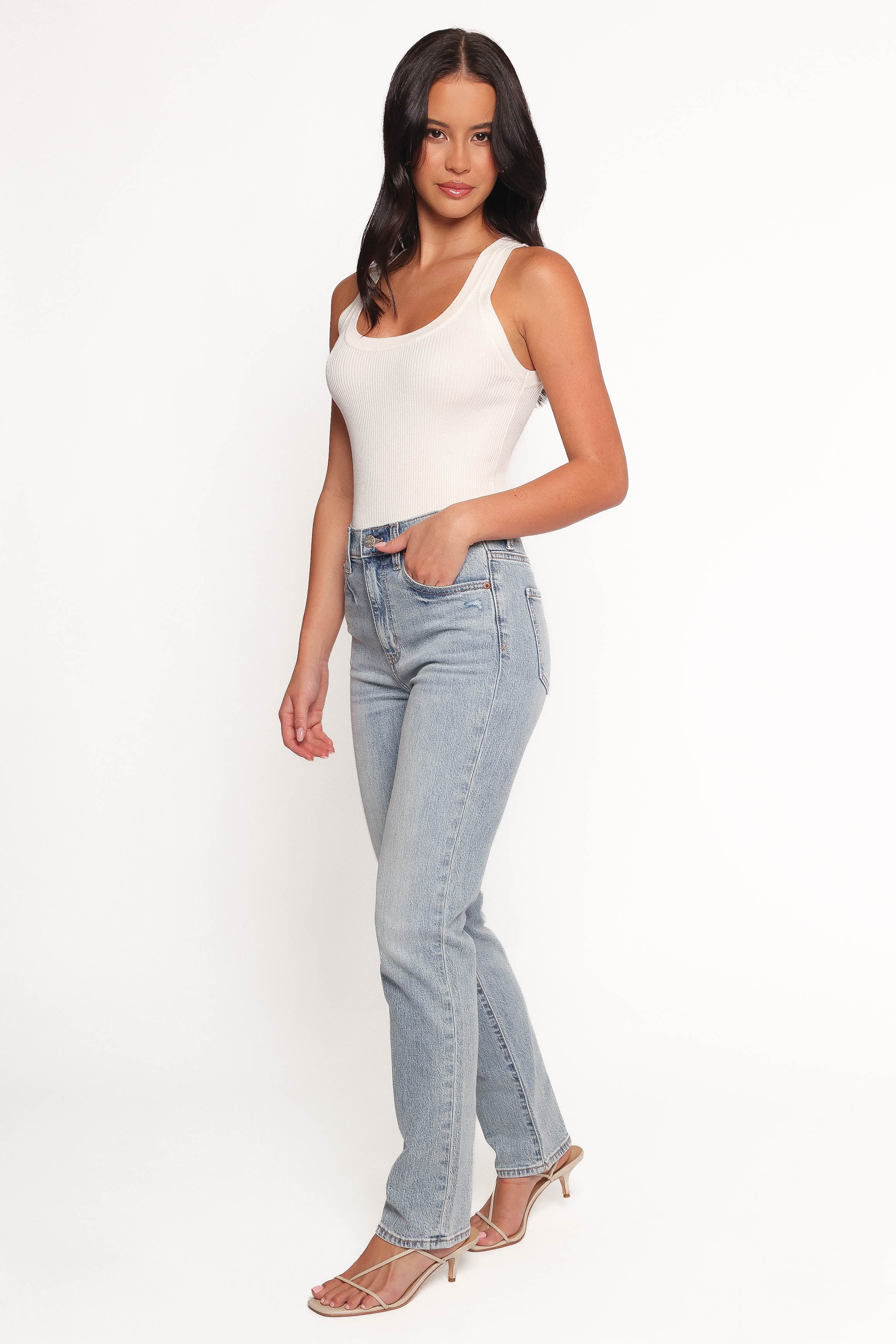 Petal and Pup USA BOTTOMS Smarty Pants Slim Jean - Wink