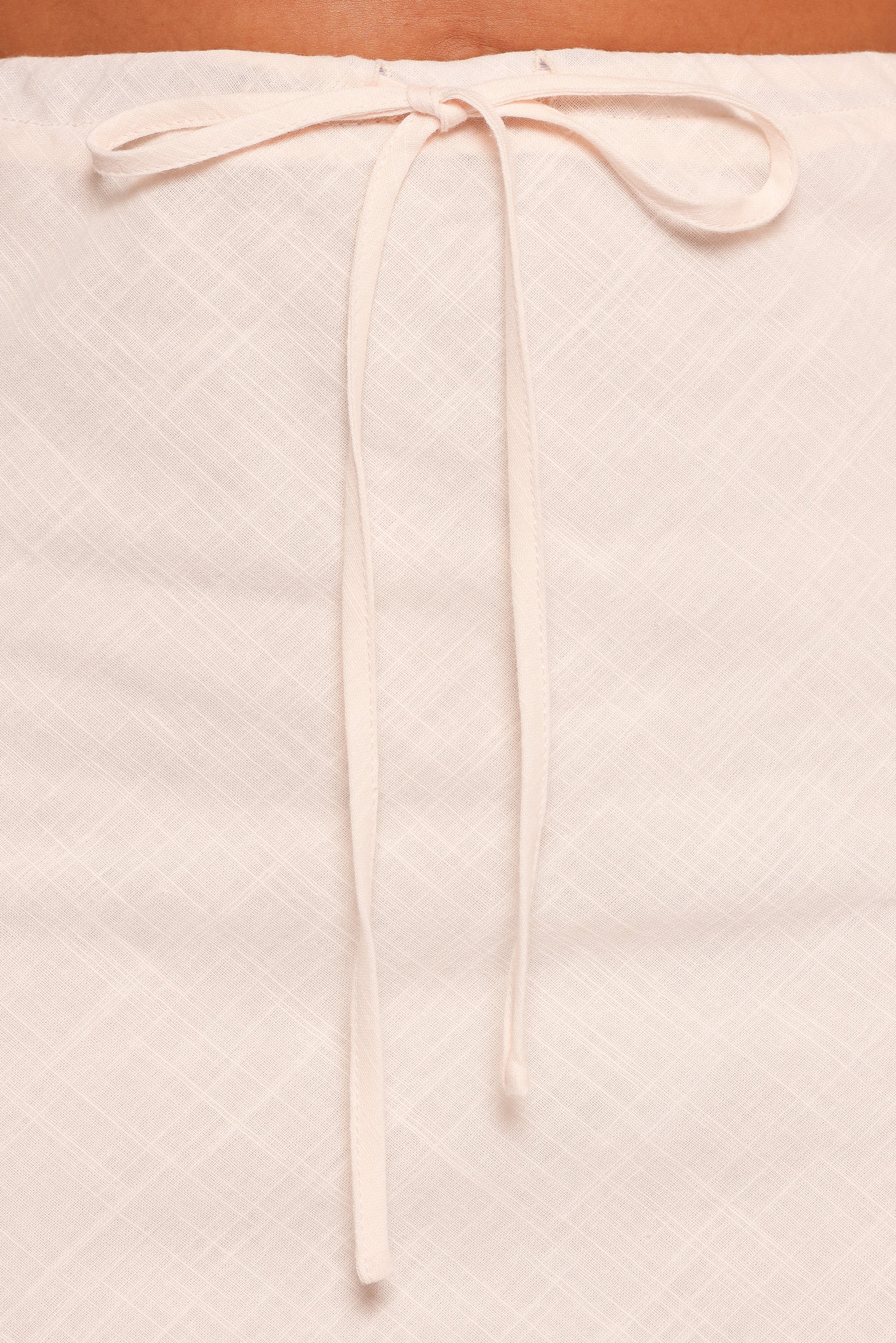 Petal and Pup USA BOTTOMS Sonni Linen Mini Skirt - Cream