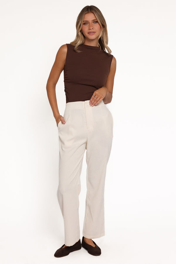 Petal and Pup USA BOTTOMS Springfield Pants - Cream