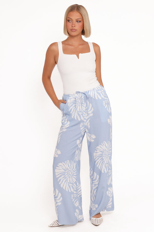 Petal and Pup USA BOTTOMS Sui Pants - Shell Print