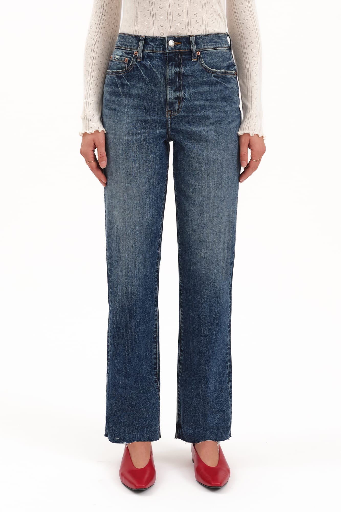Petal and Pup USA BOTTOMS Sundaze Straight Leg Jean - Authentic
