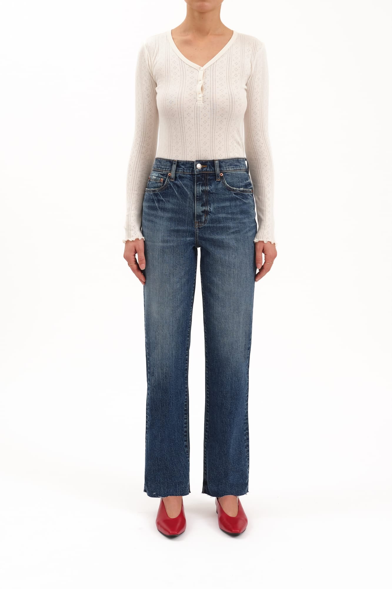 Petal and Pup USA BOTTOMS Sundaze Straight Leg Jean - Authentic