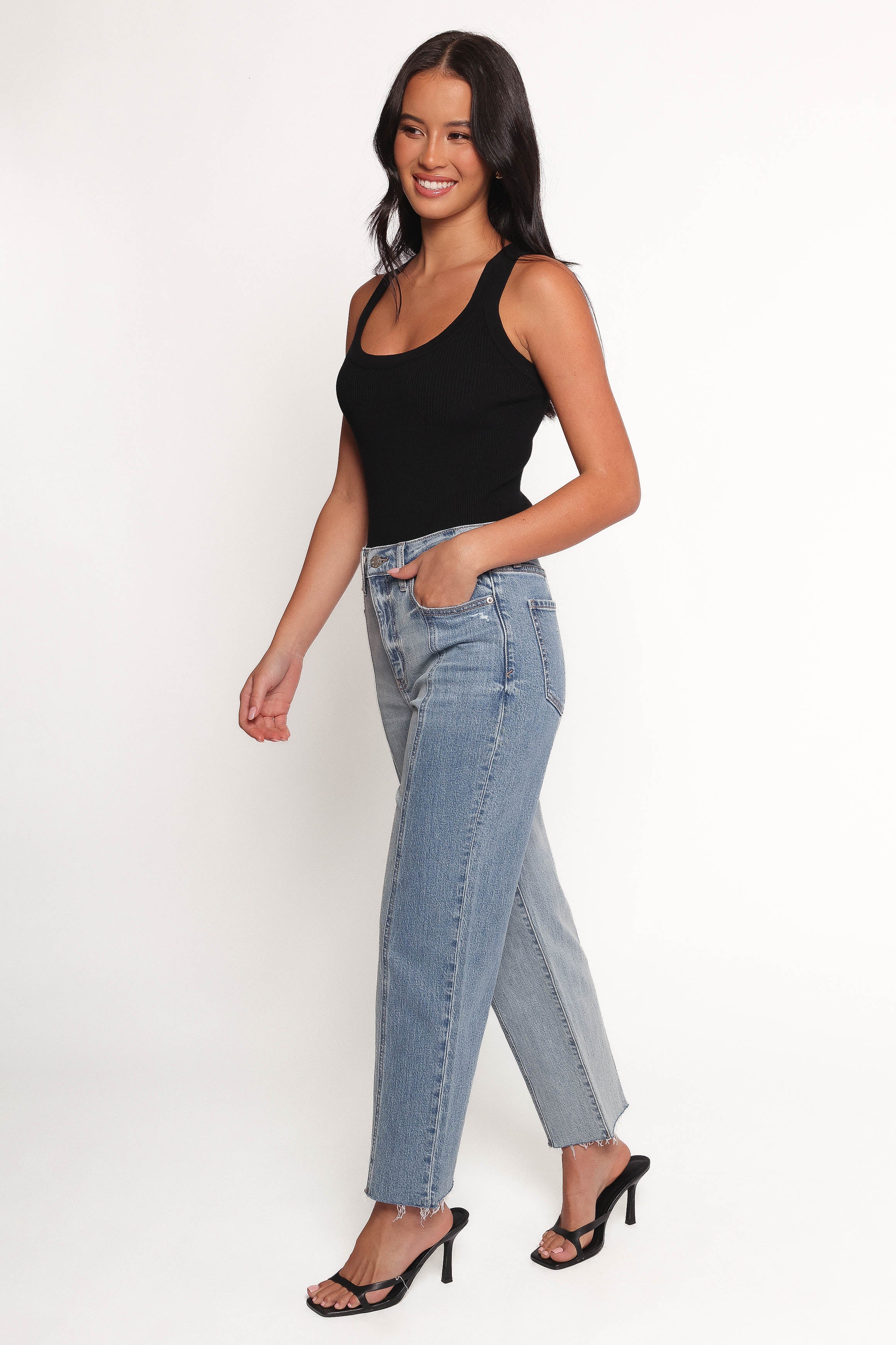 Petal and Pup USA BOTTOMS Sundaze Straight Leg Jean - Co Star