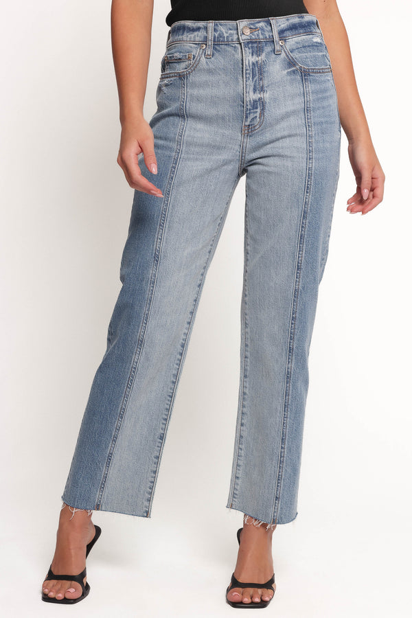Petal and Pup USA BOTTOMS Sundaze Straight Leg Jean - Co Star