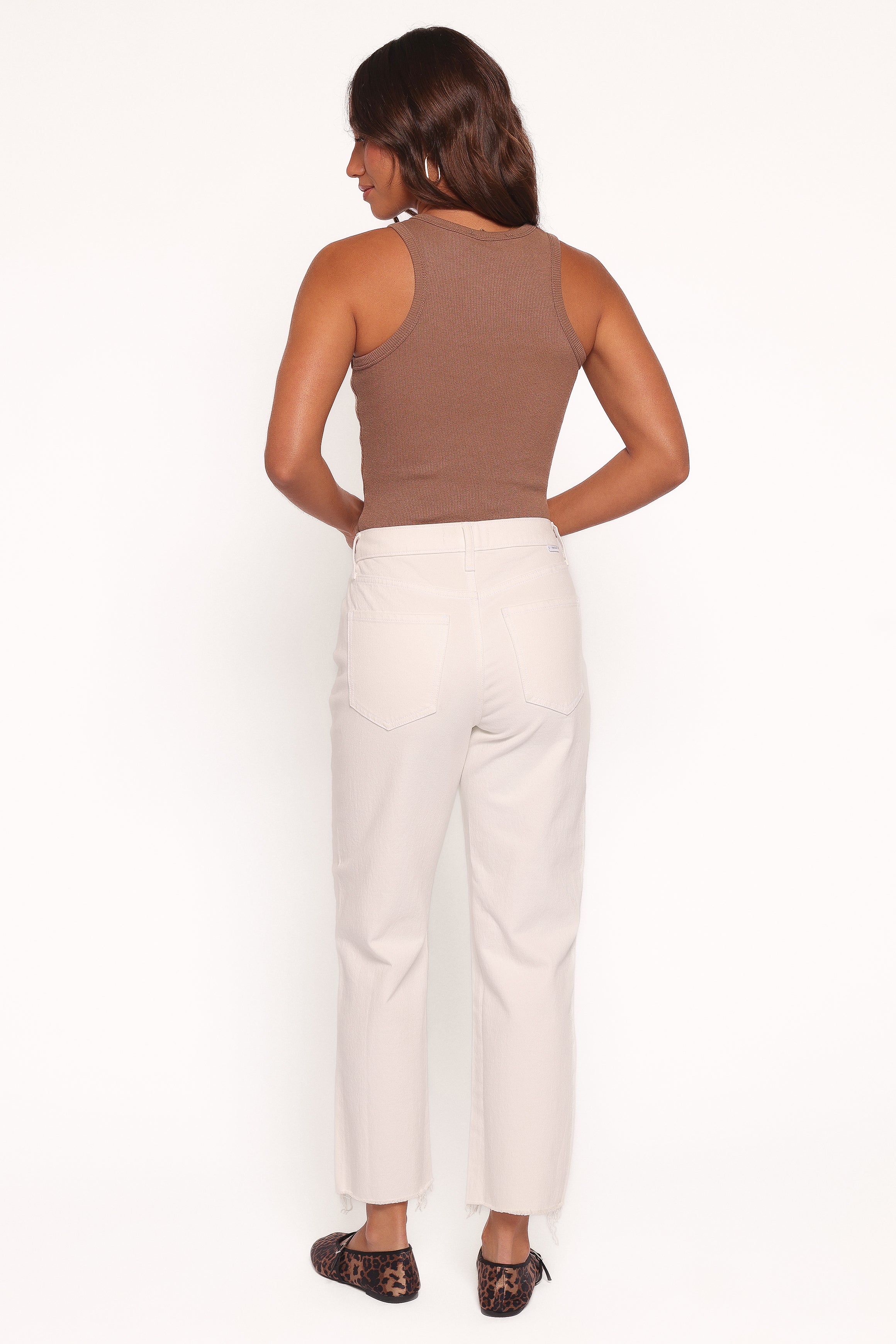 Petal and Pup USA BOTTOMS Sundaze Straight Leg Jean - Swan