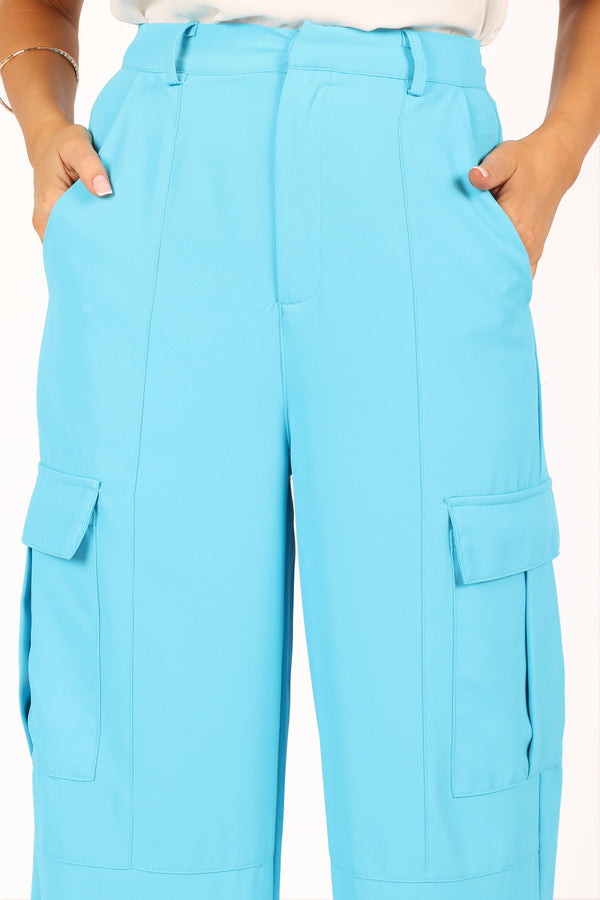 Petal and Pup USA BOTTOMS Trinny Pant - Ocean Blue