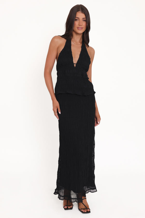 Petal and Pup USA BOTTOMS Valana Skirt - Black