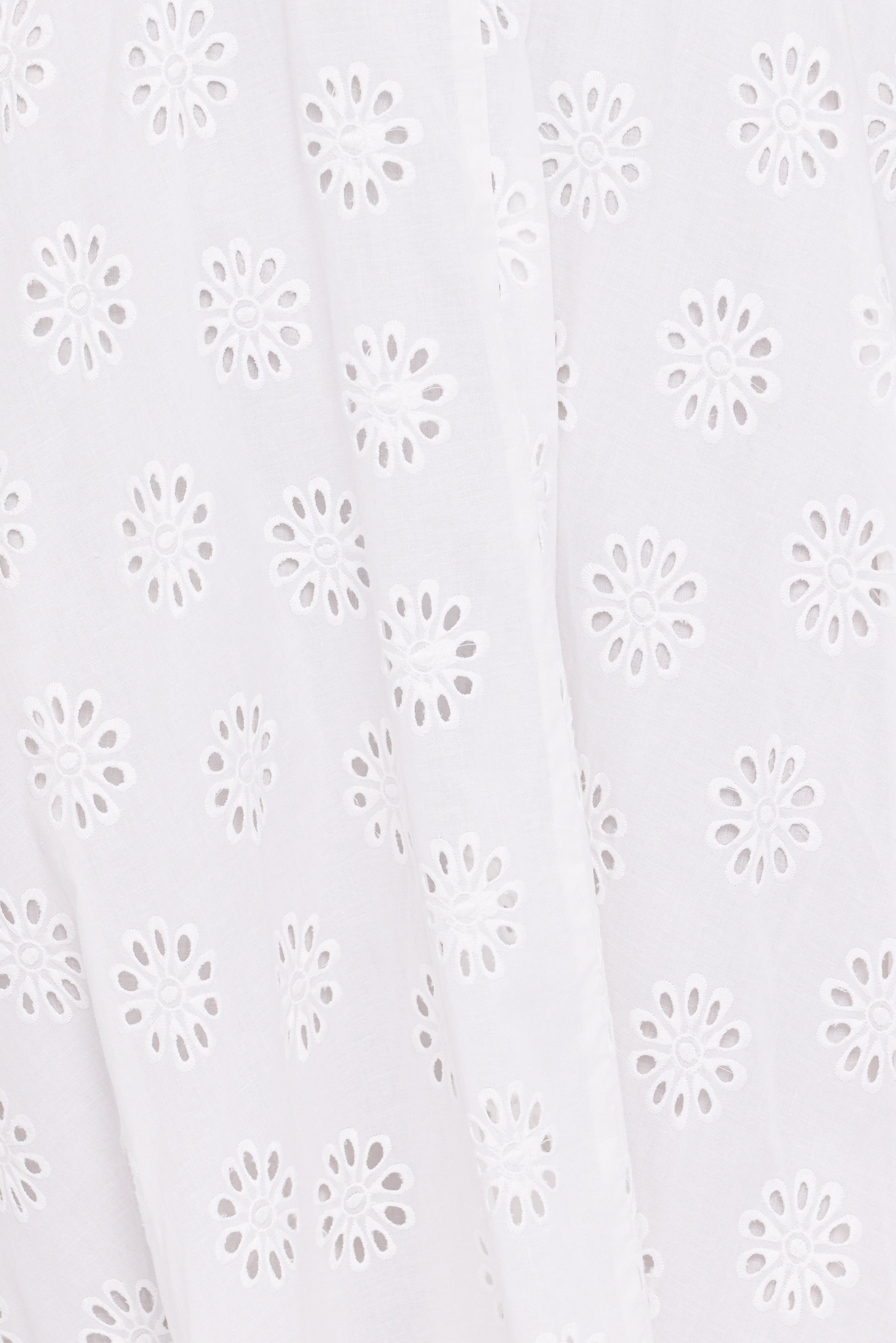 Petal and Pup USA BOTTOMS Varia Eyelet Maxi Skirt - White