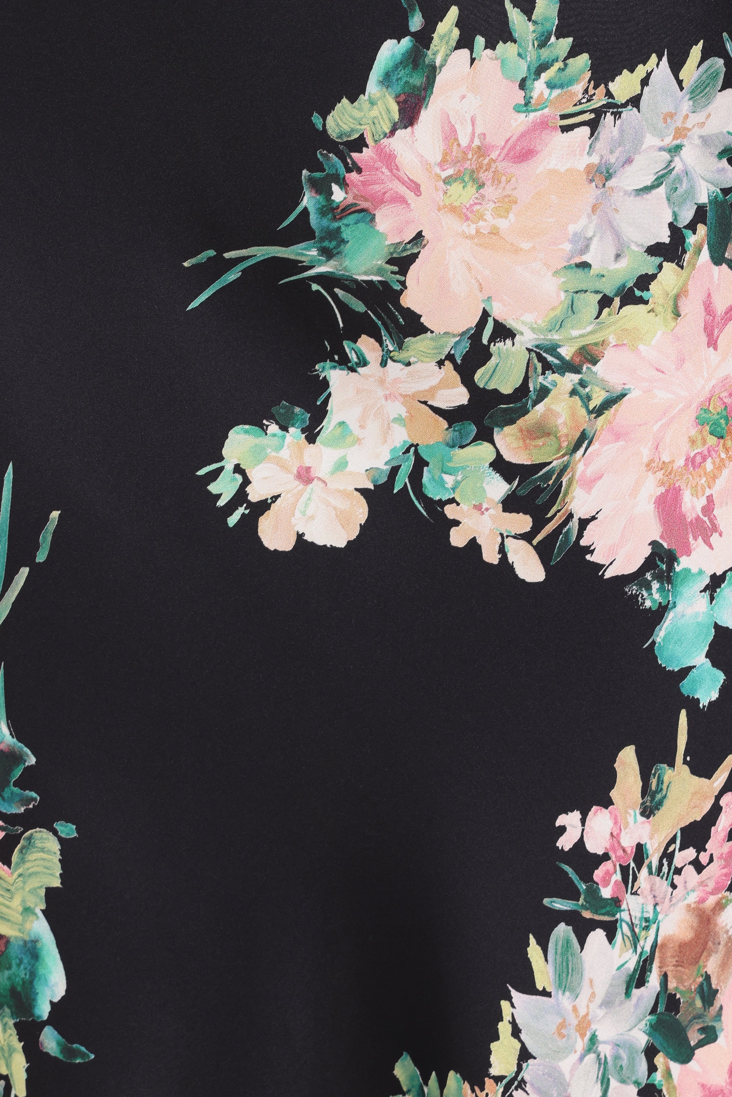 Petal and Pup USA BOTTOMS Velman Skirt - Black Floral