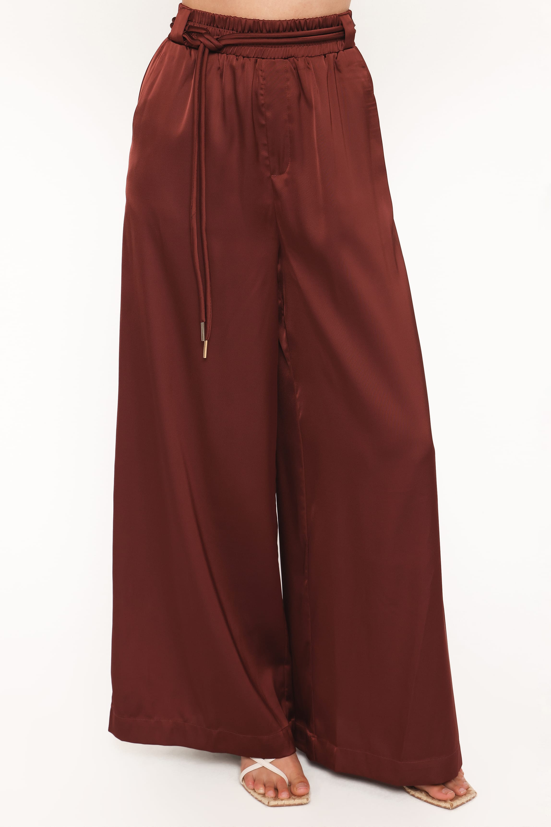 Petal and Pup USA BOTTOMS Vita Tailored Pant - Brown
