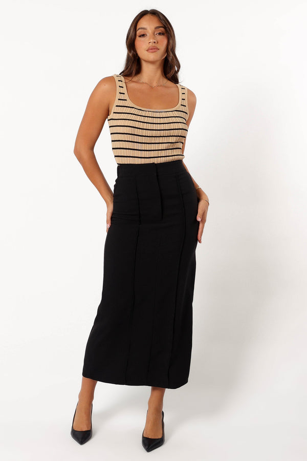 Petal and Pup USA BOTTOMS Wynona Skirt - Black