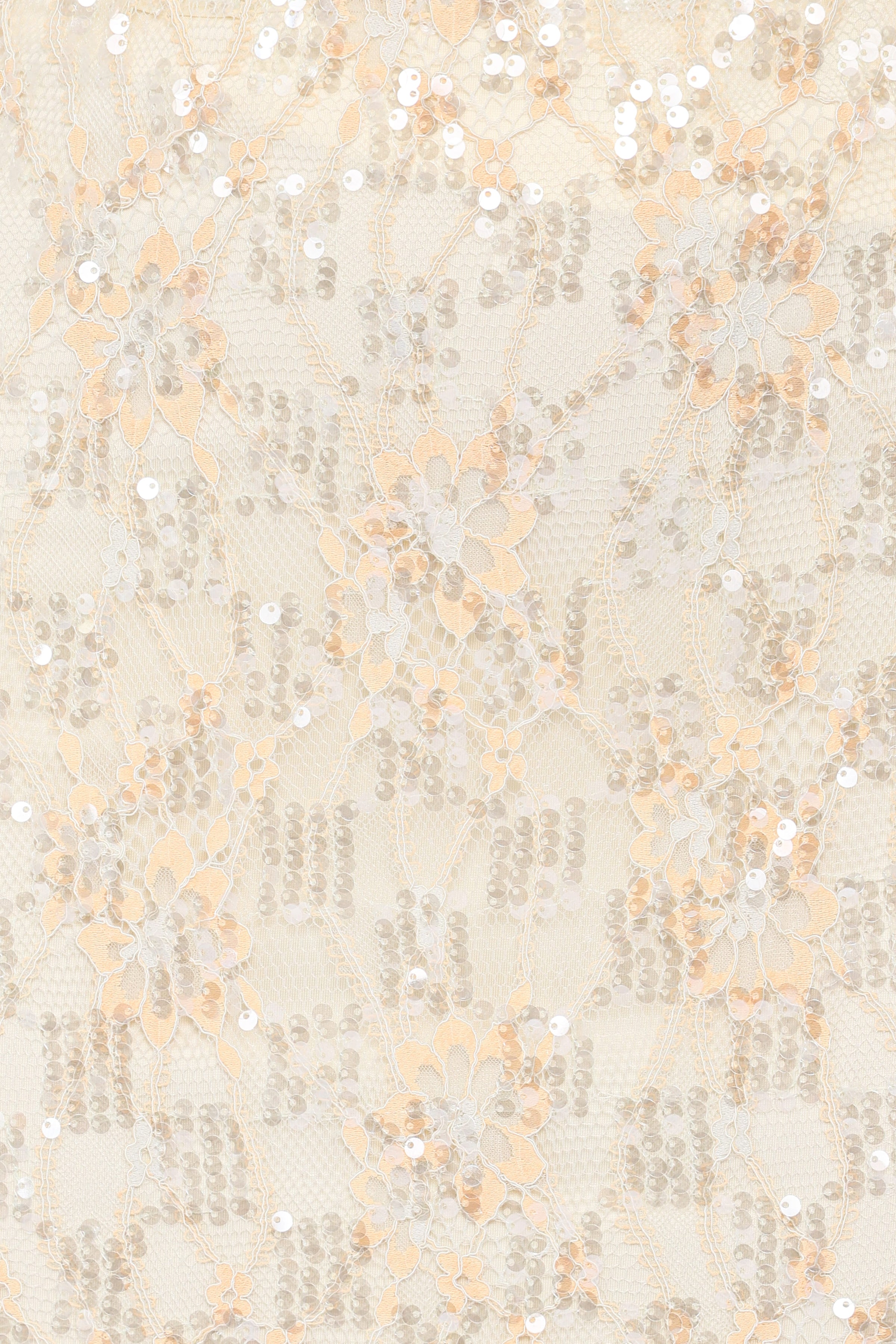 Petal and Pup USA BOTTOMS Yonder Sheer Panel Lace Maxi Skirt - Pale Yellow