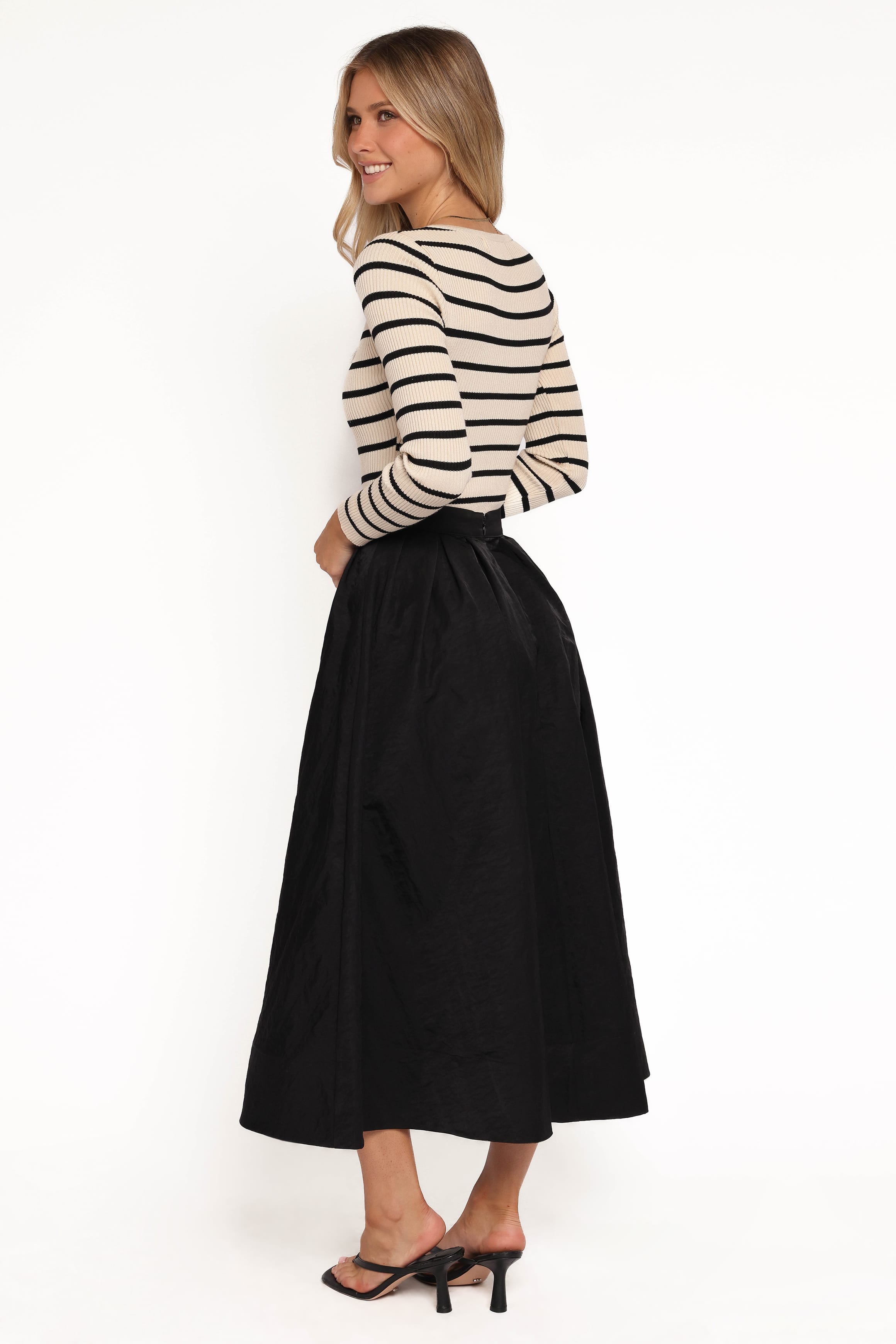 Yuki Circle Skirt - Black | Petal & Pup USA