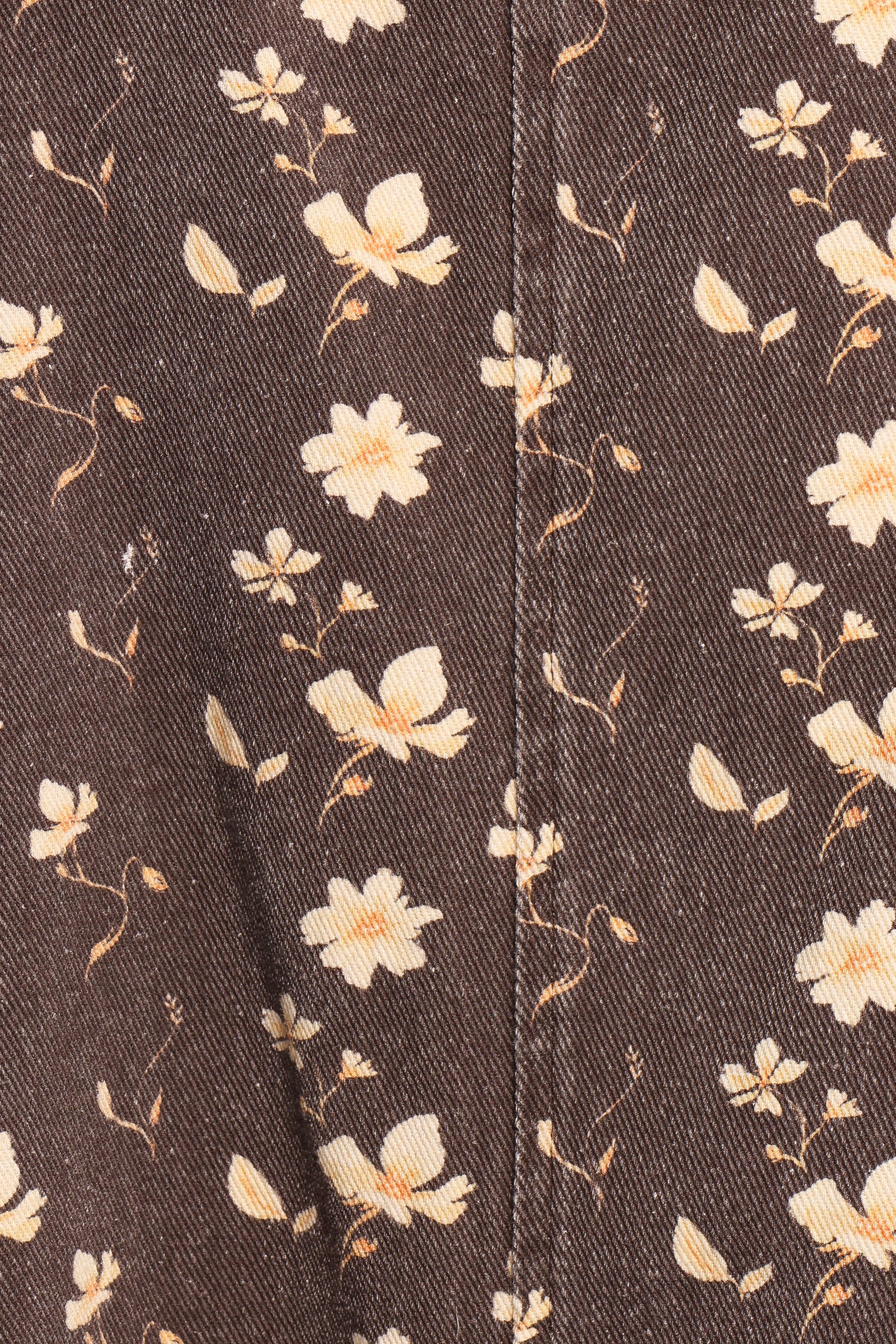 Petal and Pup USA DRESSES Abbott Mini Dress - Brown Floral